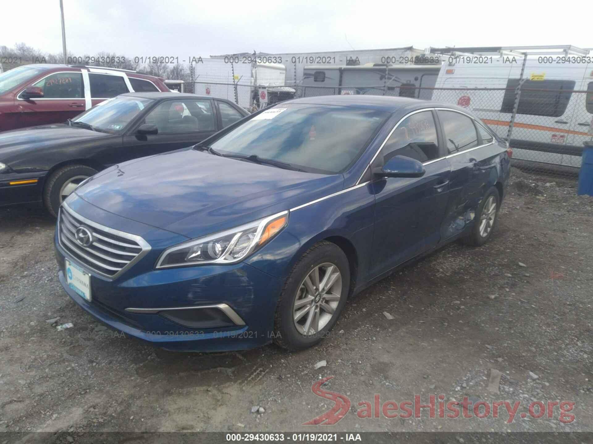 5NPE24AF3GH383164 2016 HYUNDAI SONATA