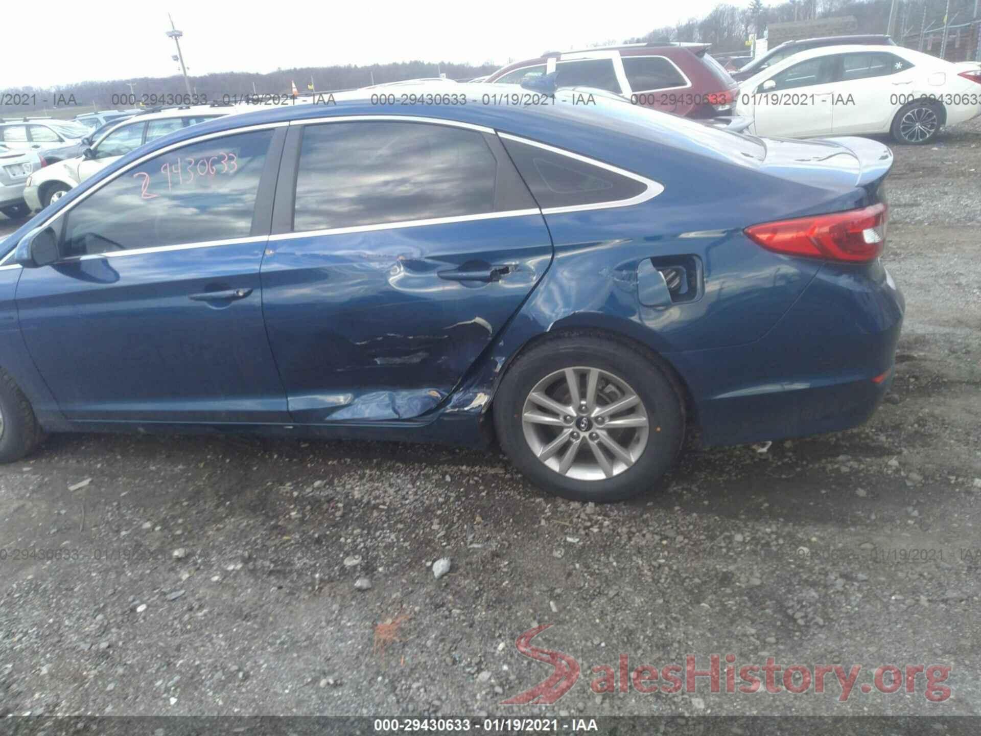 5NPE24AF3GH383164 2016 HYUNDAI SONATA