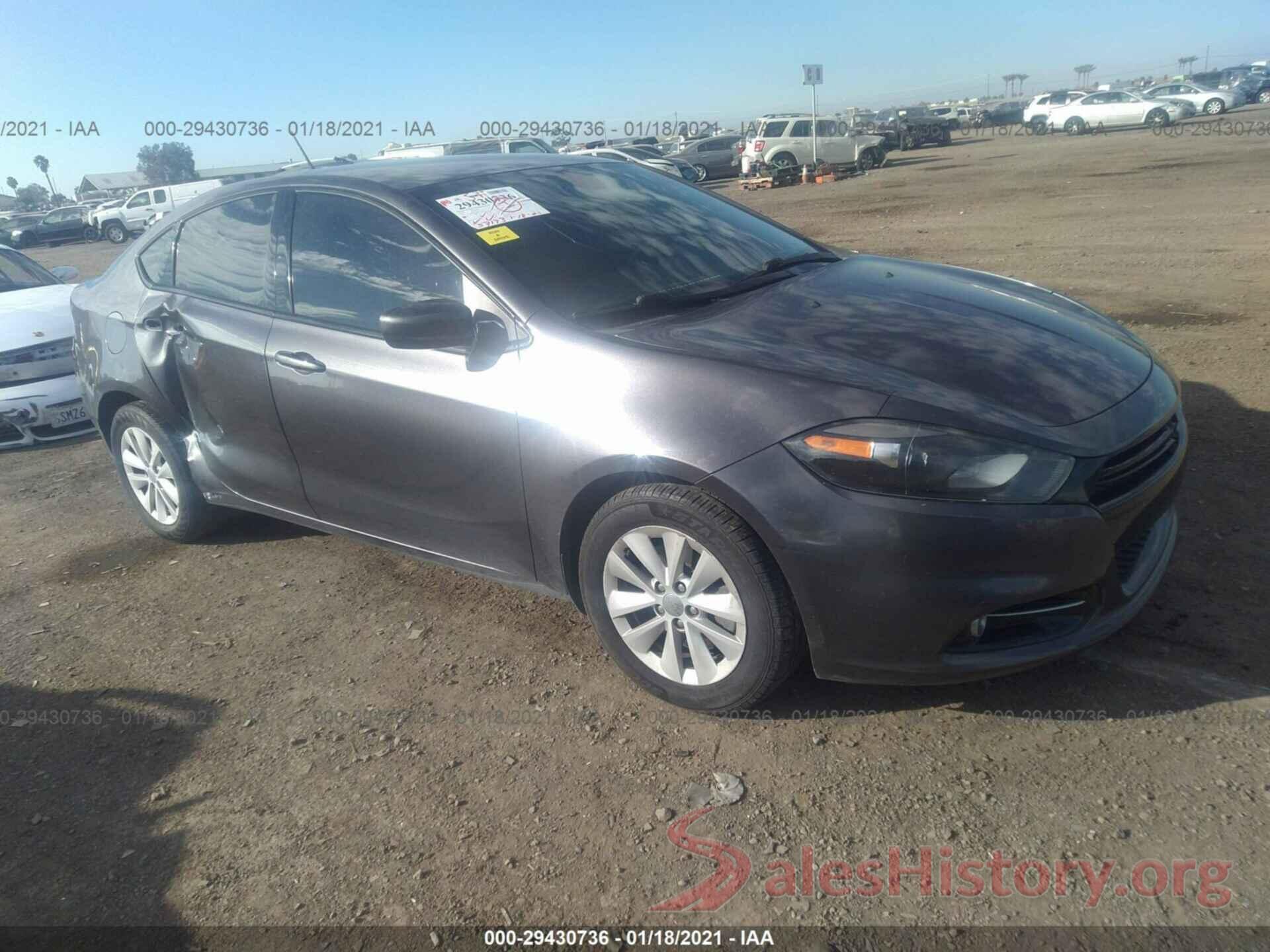 1C3CDFBBXGD531166 2016 DODGE DART