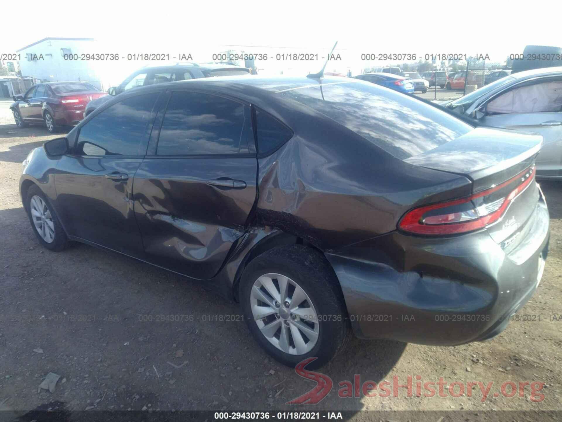 1C3CDFBBXGD531166 2016 DODGE DART