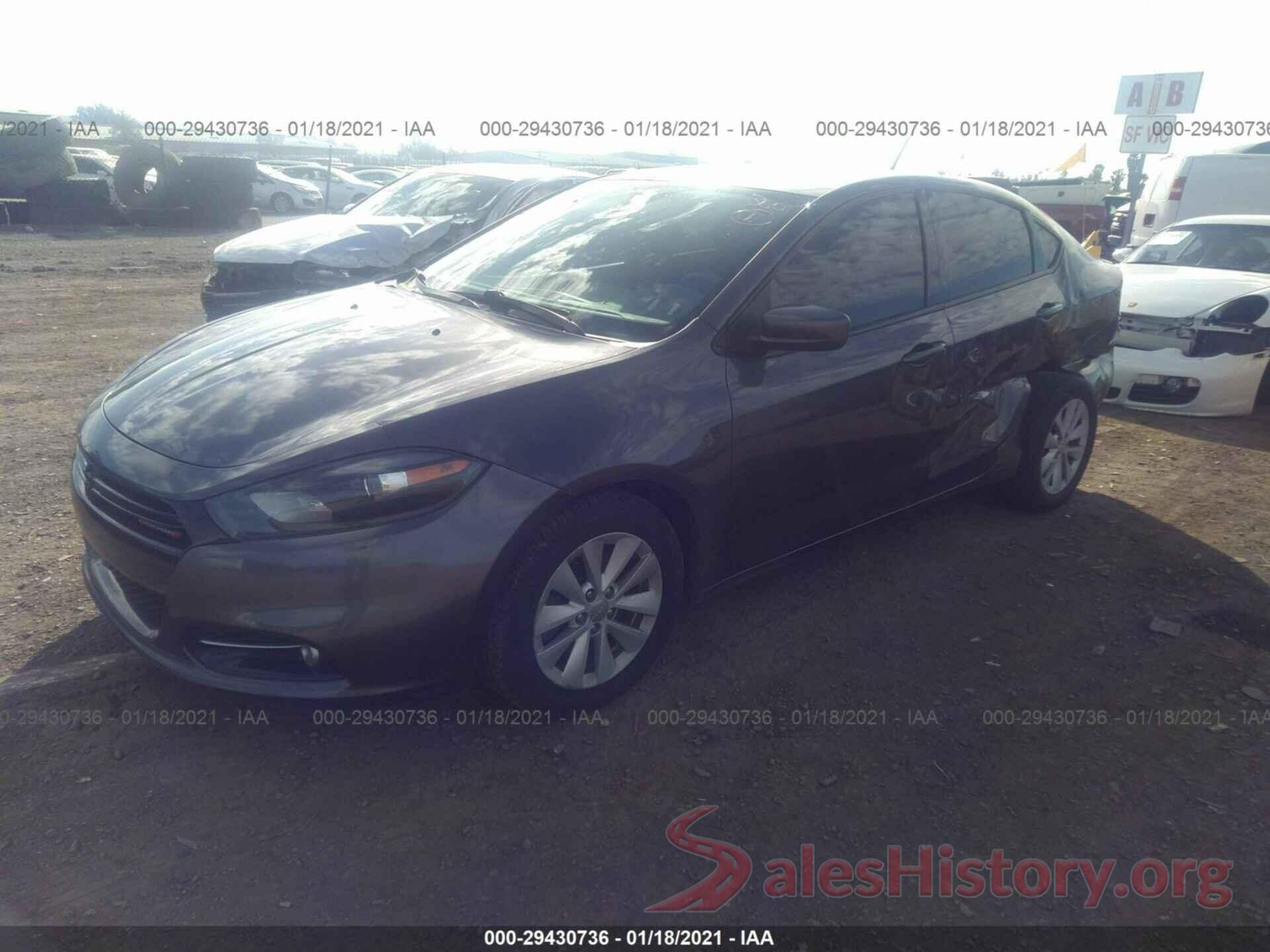 1C3CDFBBXGD531166 2016 DODGE DART