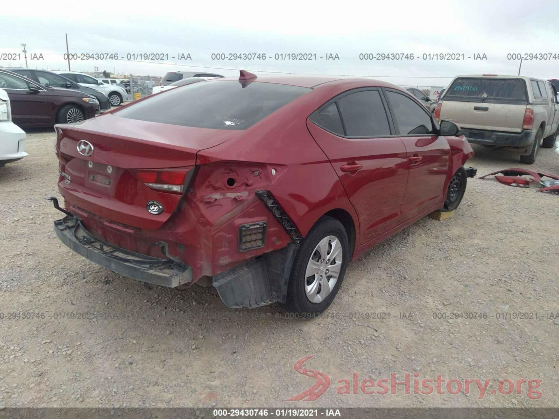 KMHD74LF0HU119459 2017 HYUNDAI ELANTRA