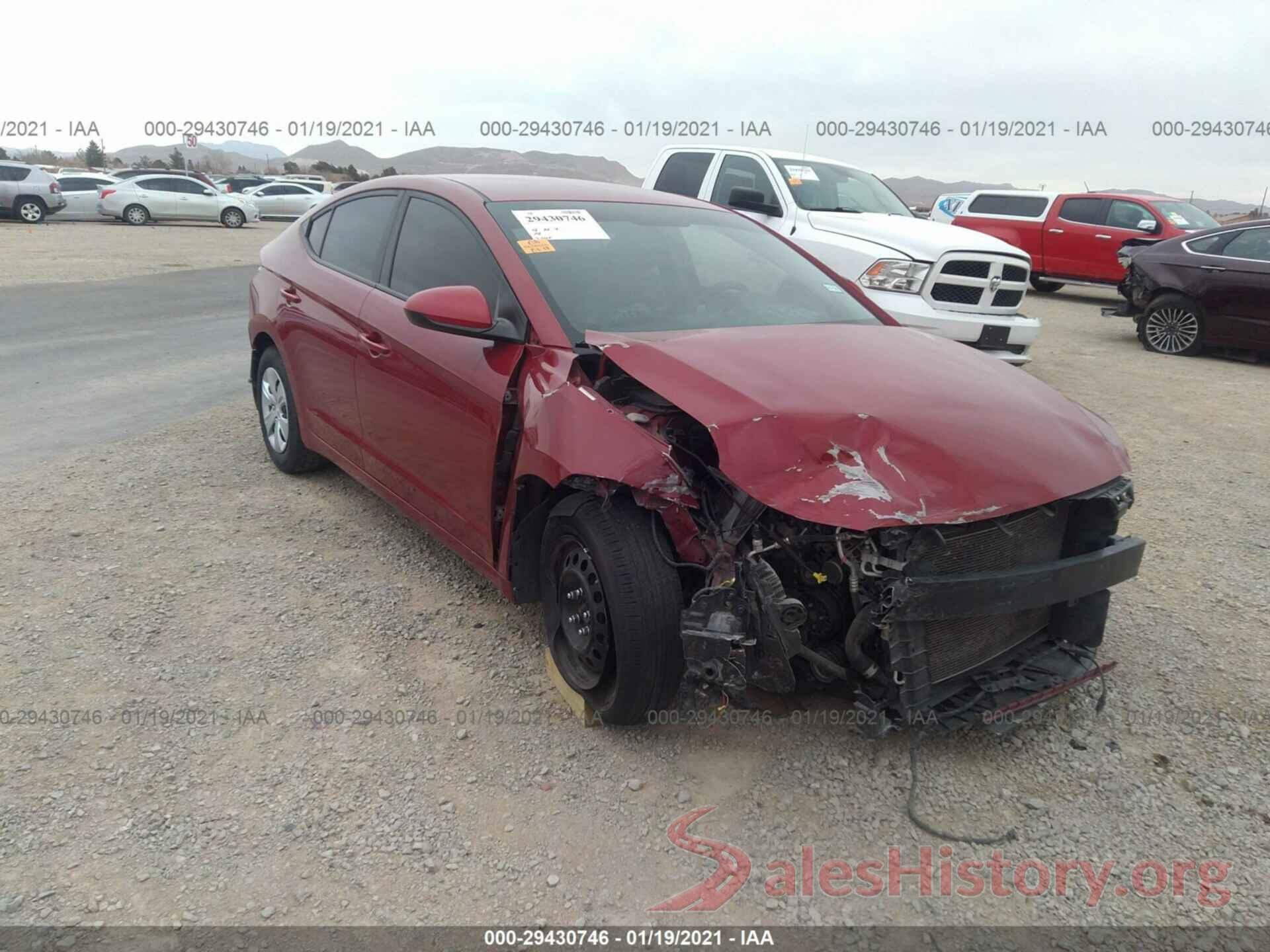 KMHD74LF0HU119459 2017 HYUNDAI ELANTRA