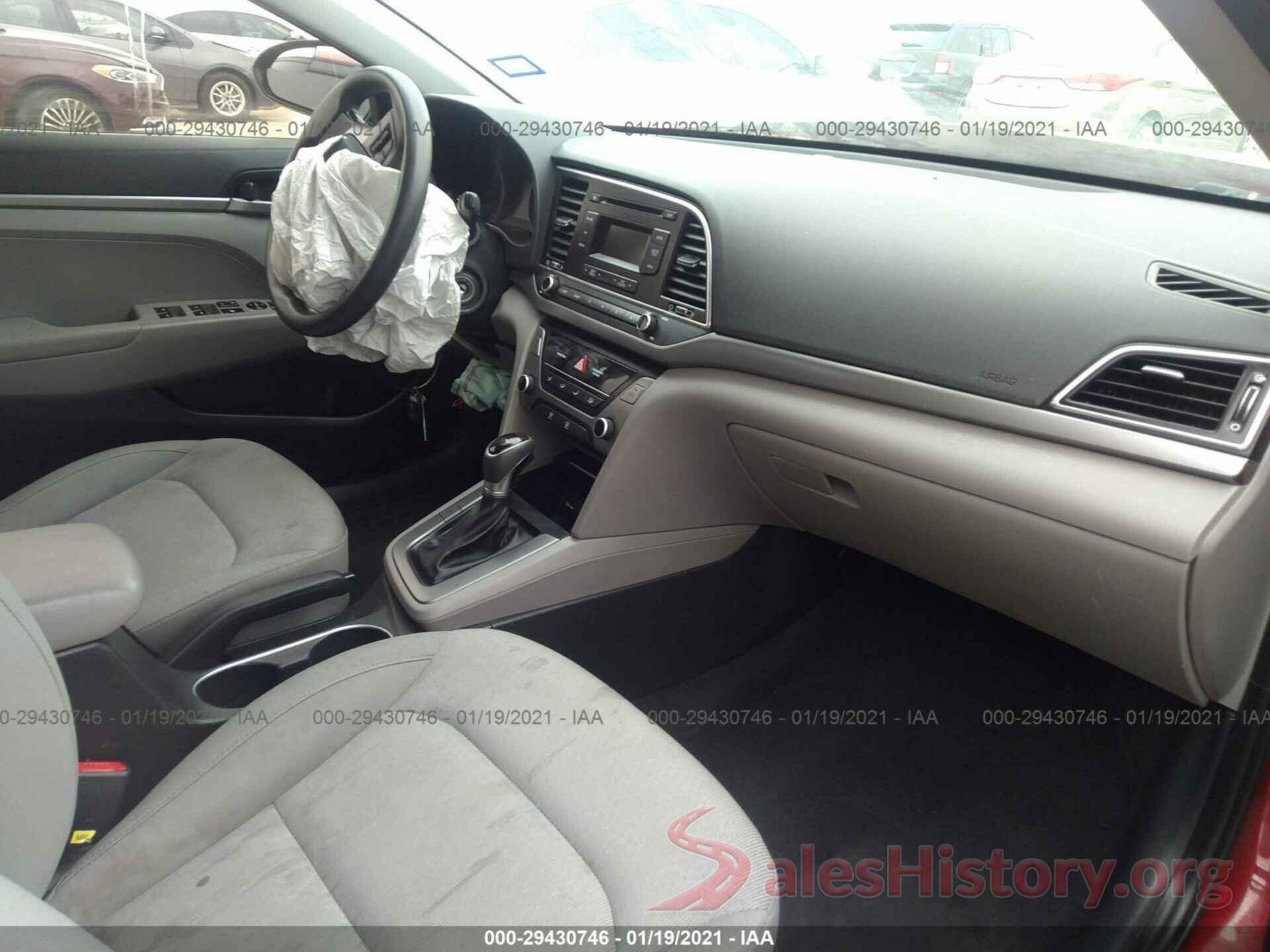 KMHD74LF0HU119459 2017 HYUNDAI ELANTRA