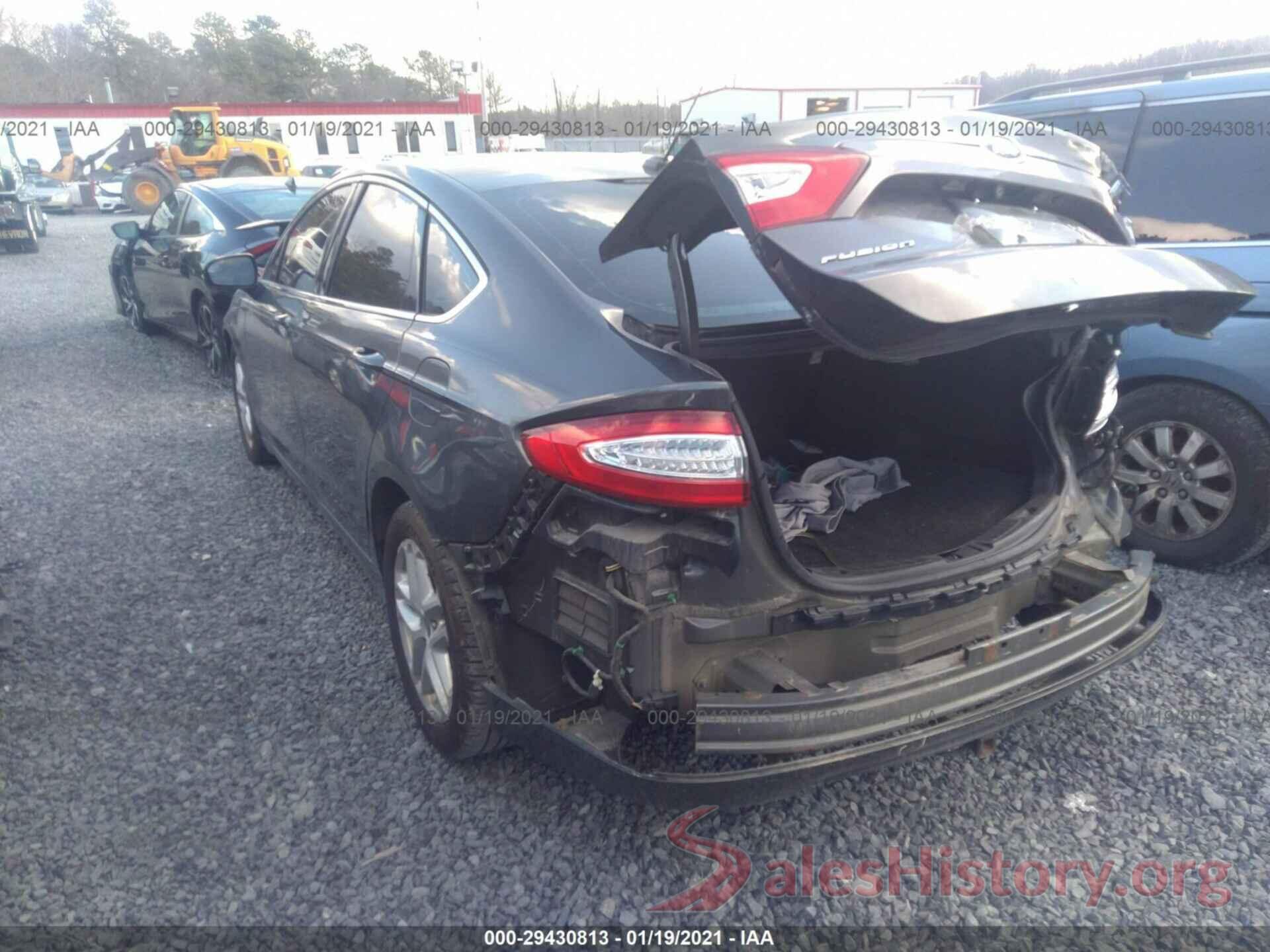 3FA6P0HDXGR307818 2016 FORD FUSION