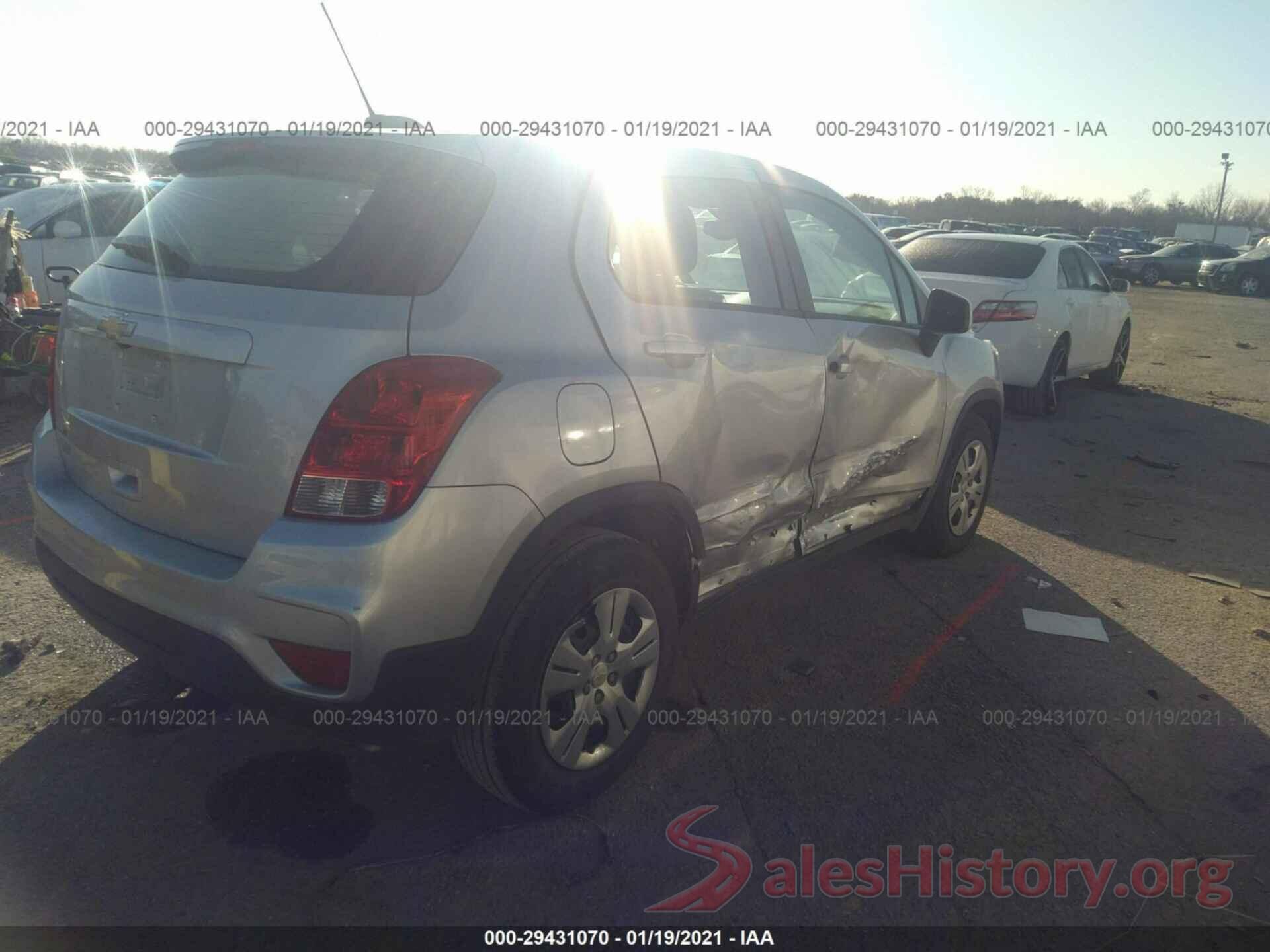 KL7CJKSB2HB216272 2017 CHEVROLET TRAX