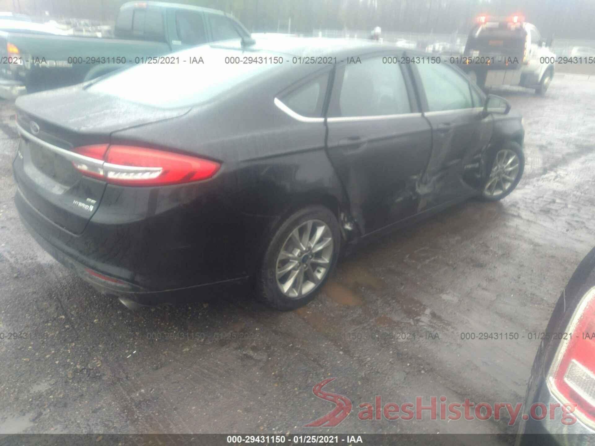 3FA6P0LU0HR324684 2017 FORD FUSION