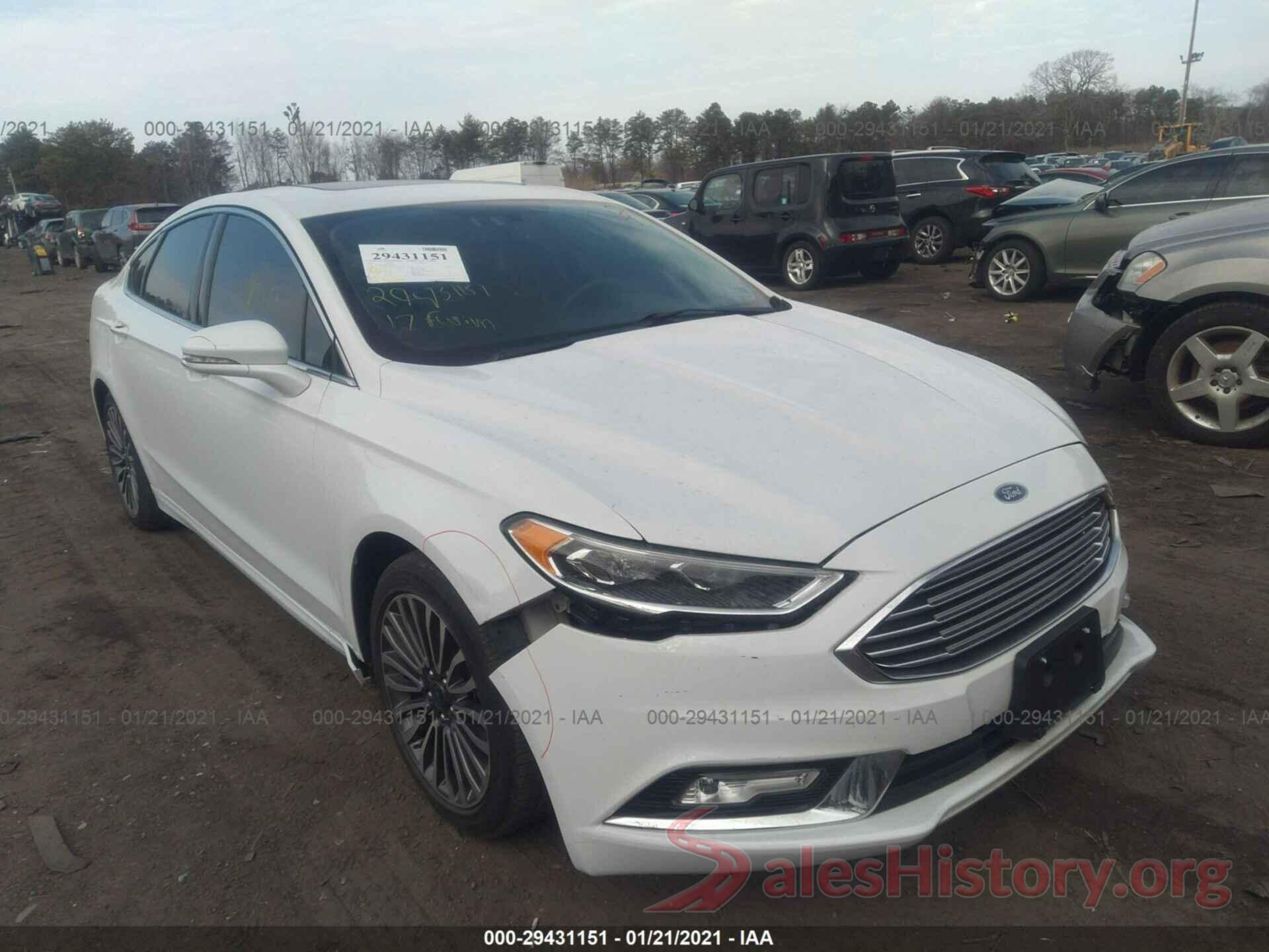 3FA6P0HD6HR188666 2017 FORD FUSION