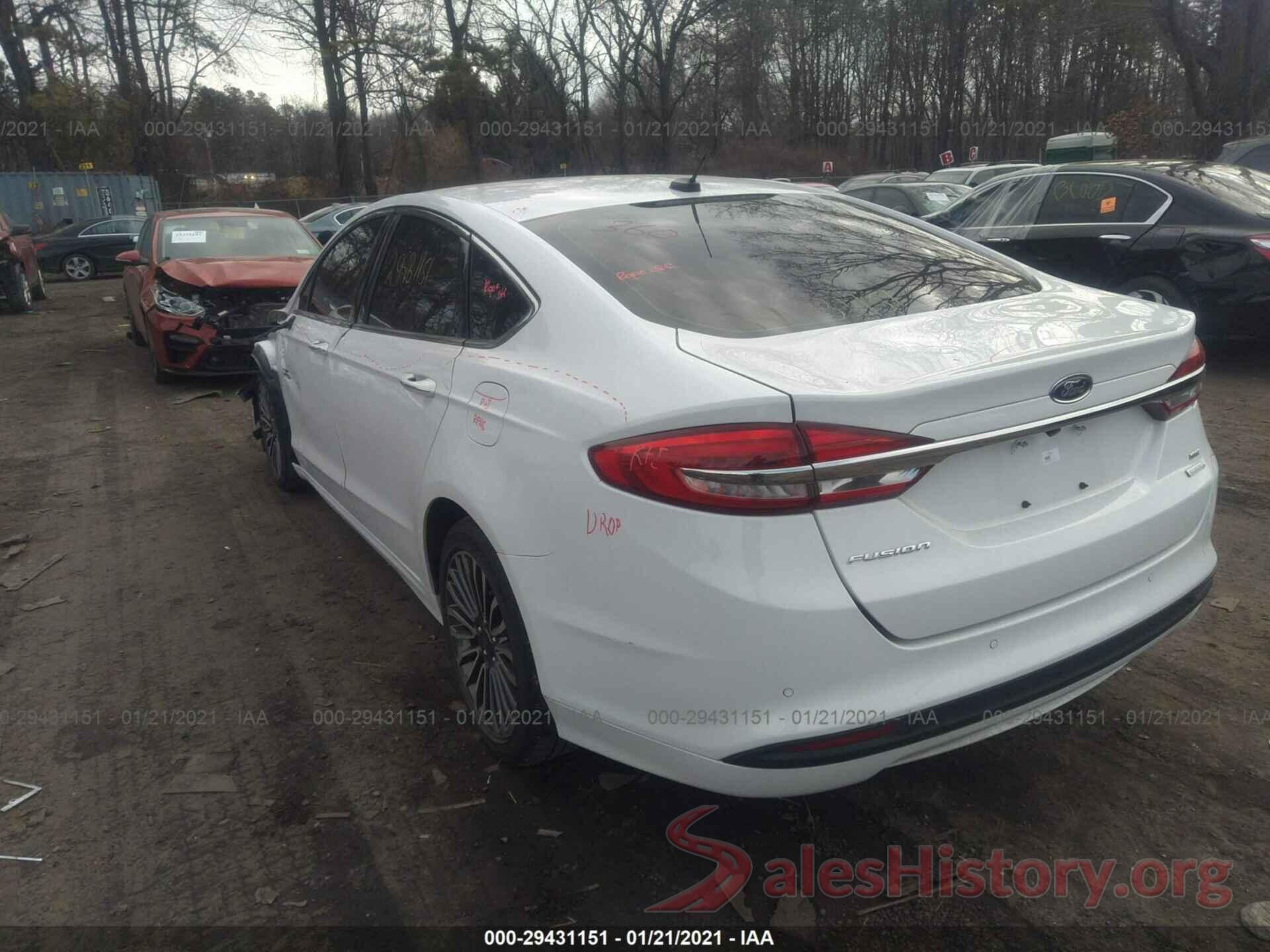 3FA6P0HD6HR188666 2017 FORD FUSION