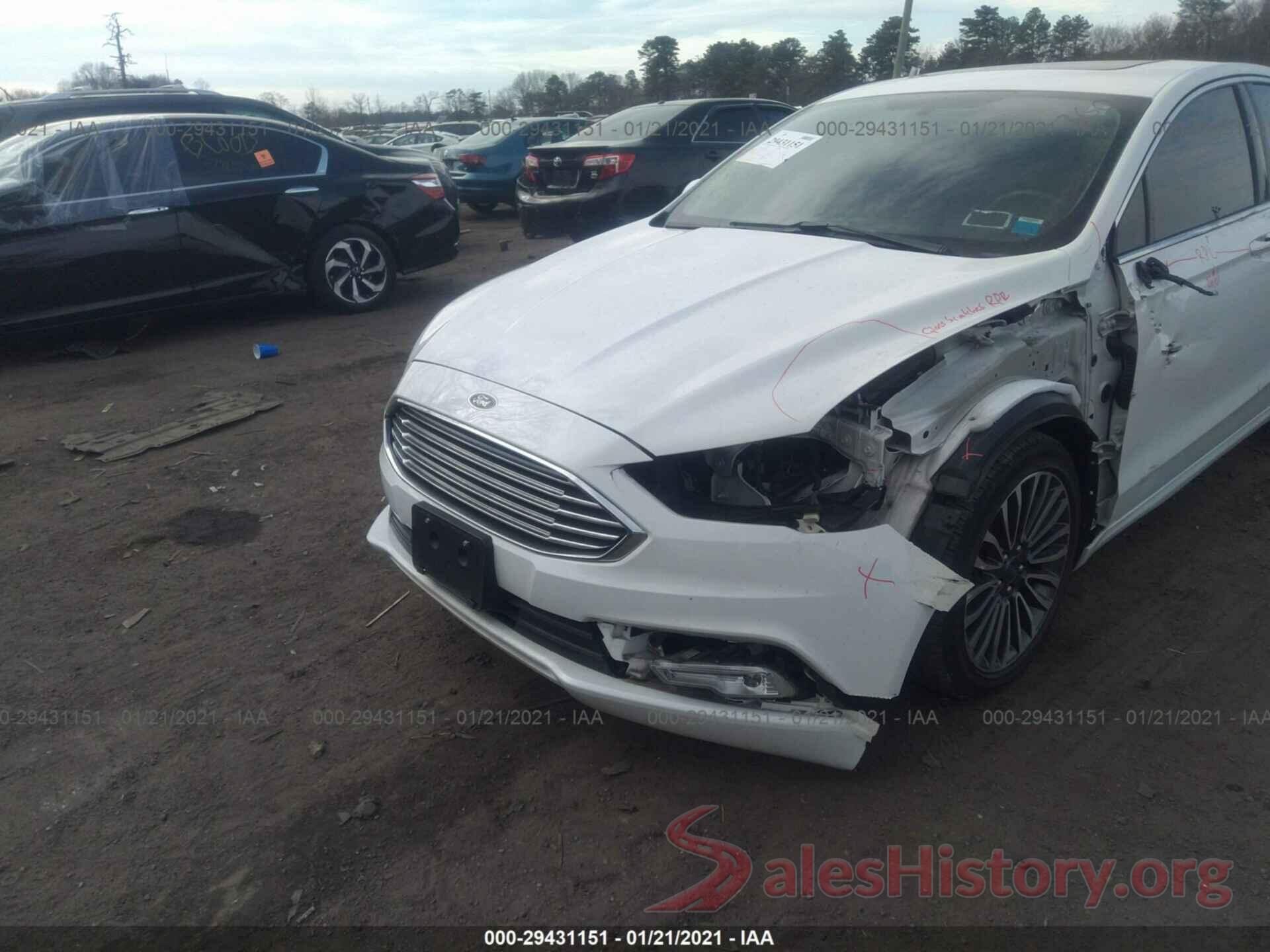 3FA6P0HD6HR188666 2017 FORD FUSION