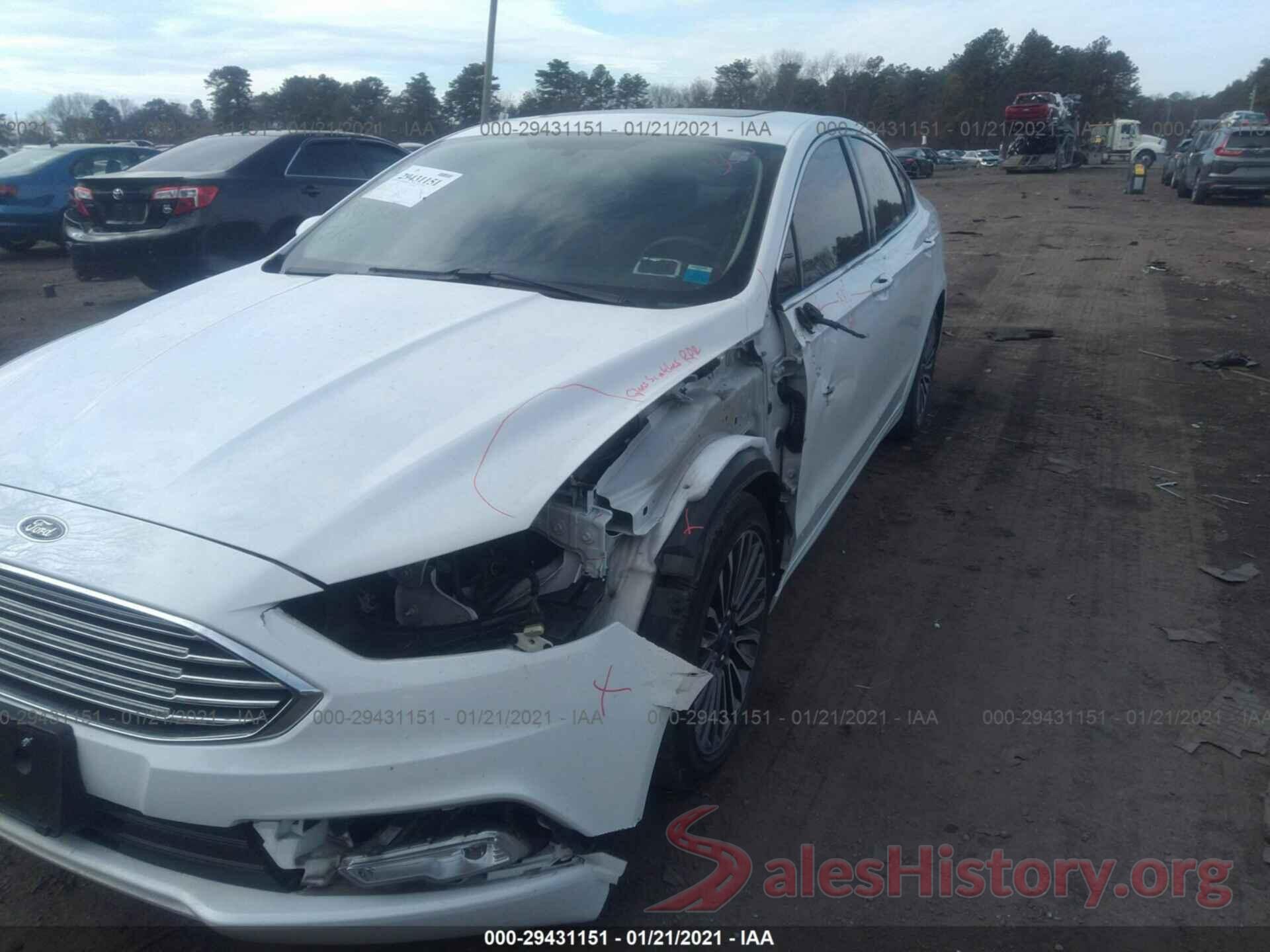 3FA6P0HD6HR188666 2017 FORD FUSION