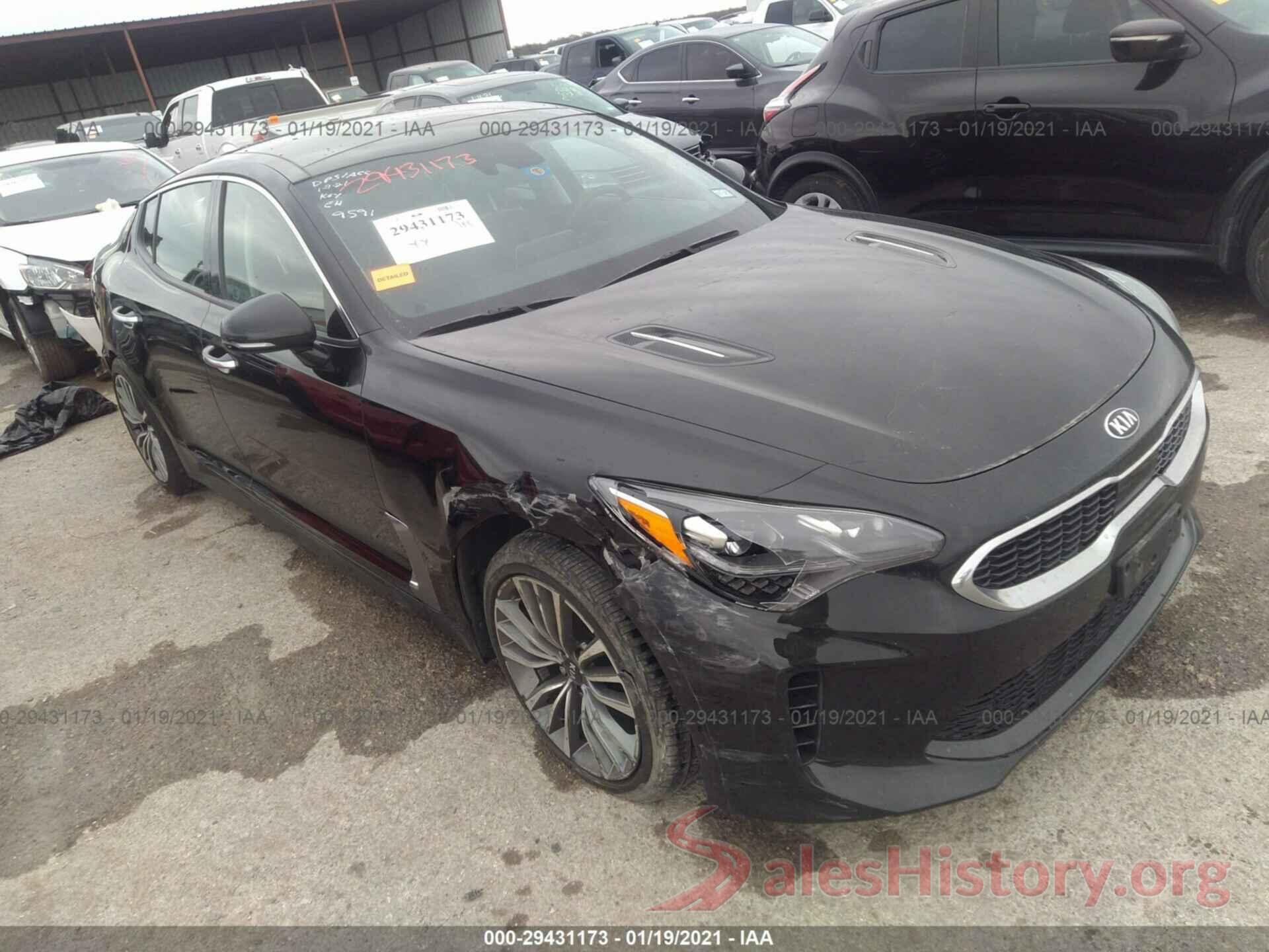 KNAE25LA3K6059591 2019 KIA STINGER