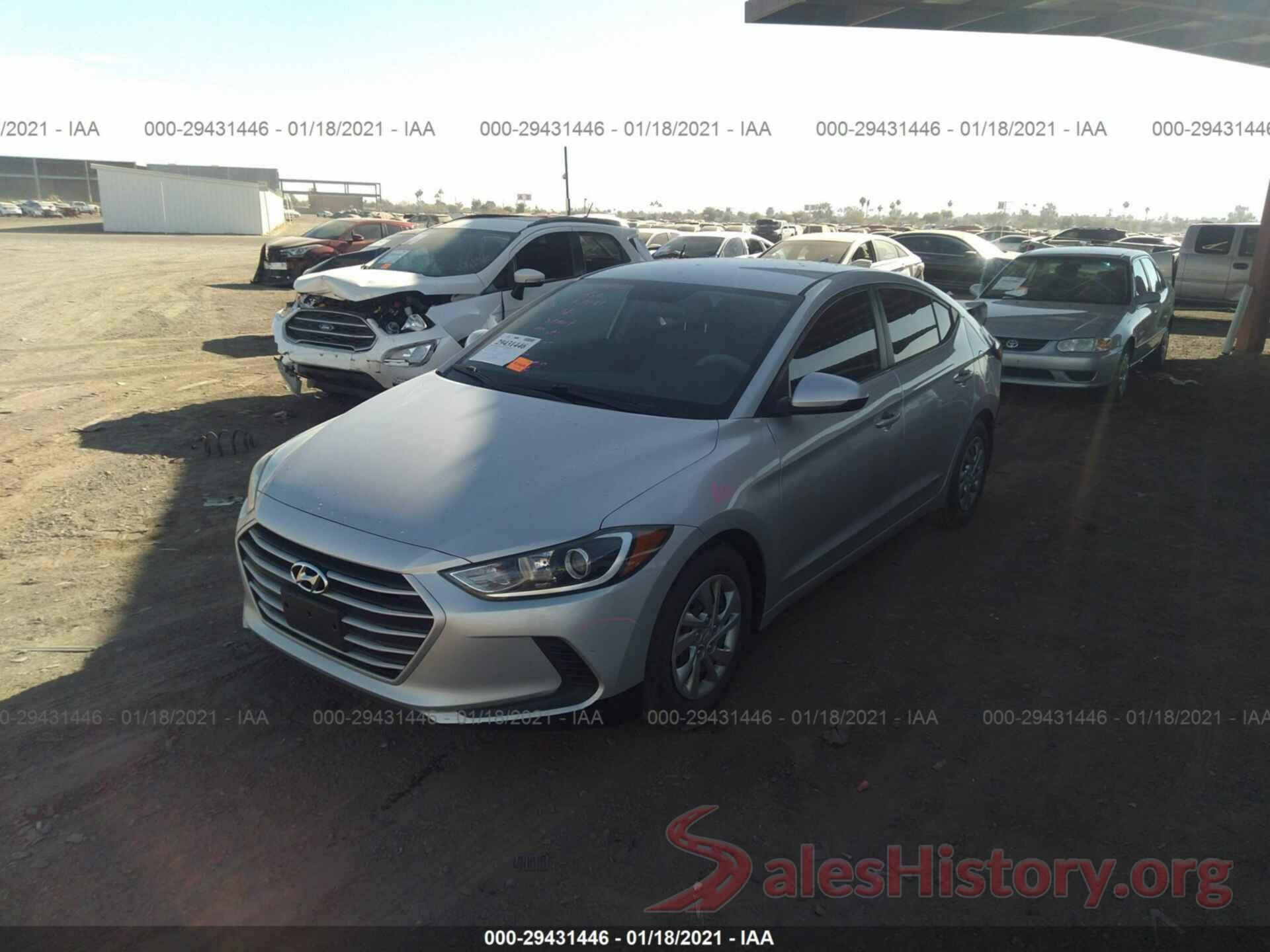 KMHD74LF3HU342501 2017 HYUNDAI ELANTRA