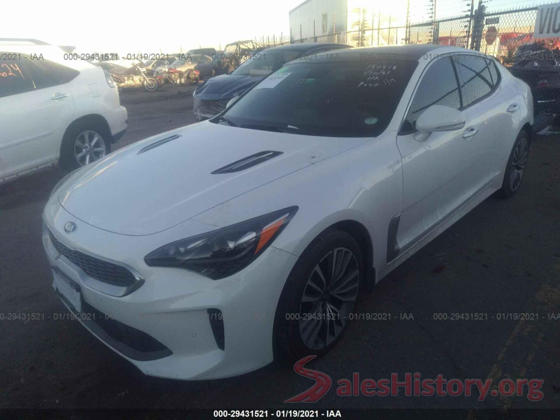 KNAE25LA7J6039391 2018 KIA STINGER