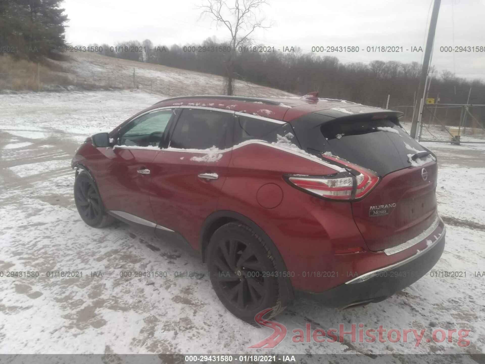 5N1AZ2MH8HN138613 2017 NISSAN MURANO