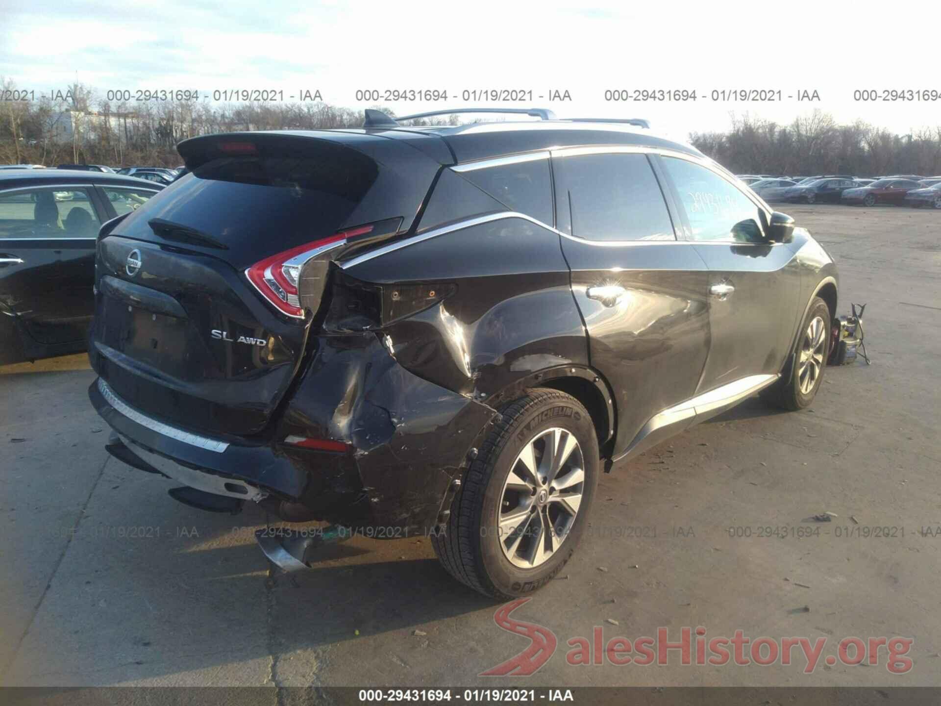 5N1AZ2MH9HN101988 2017 NISSAN MURANO