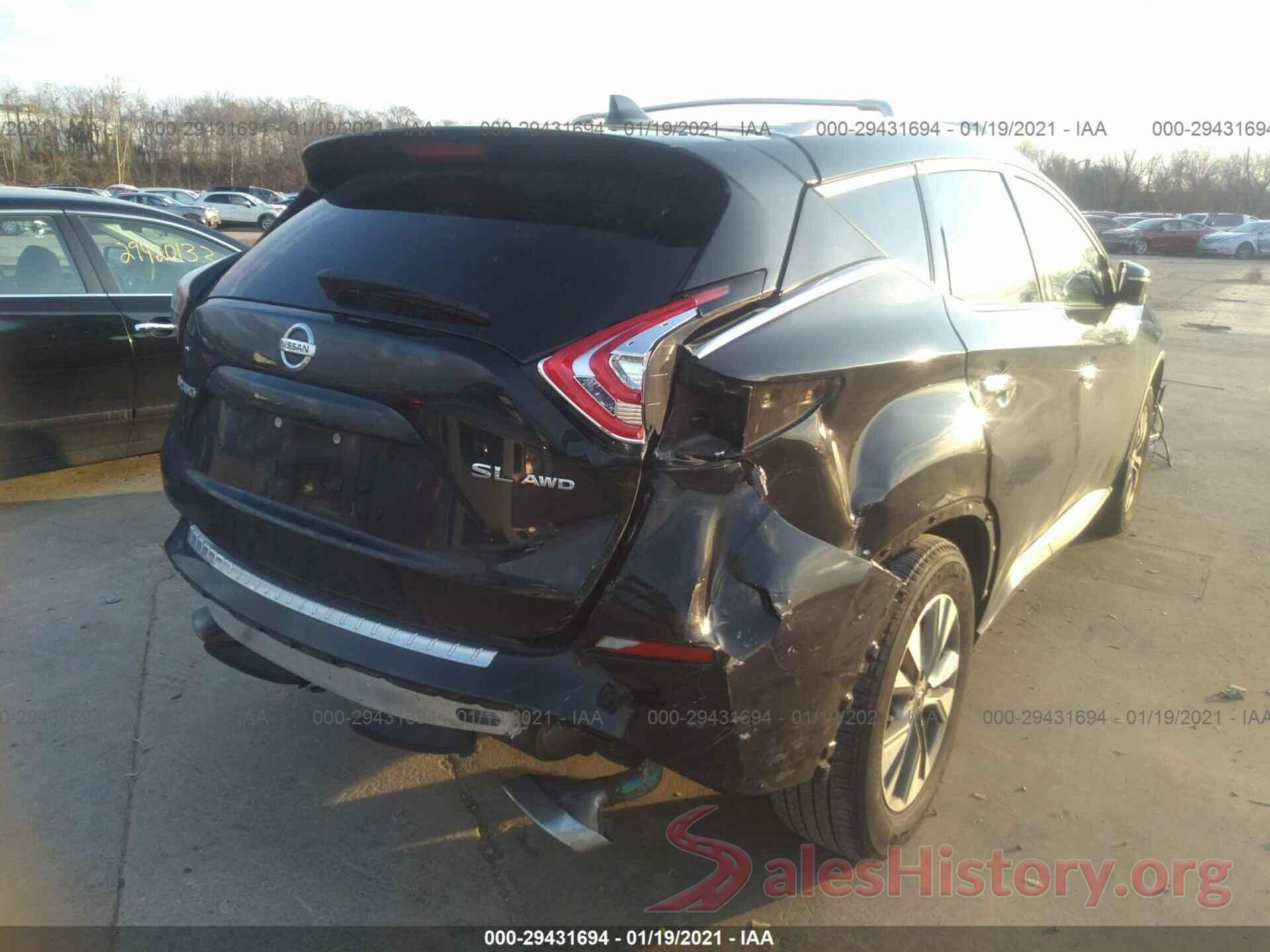 5N1AZ2MH9HN101988 2017 NISSAN MURANO