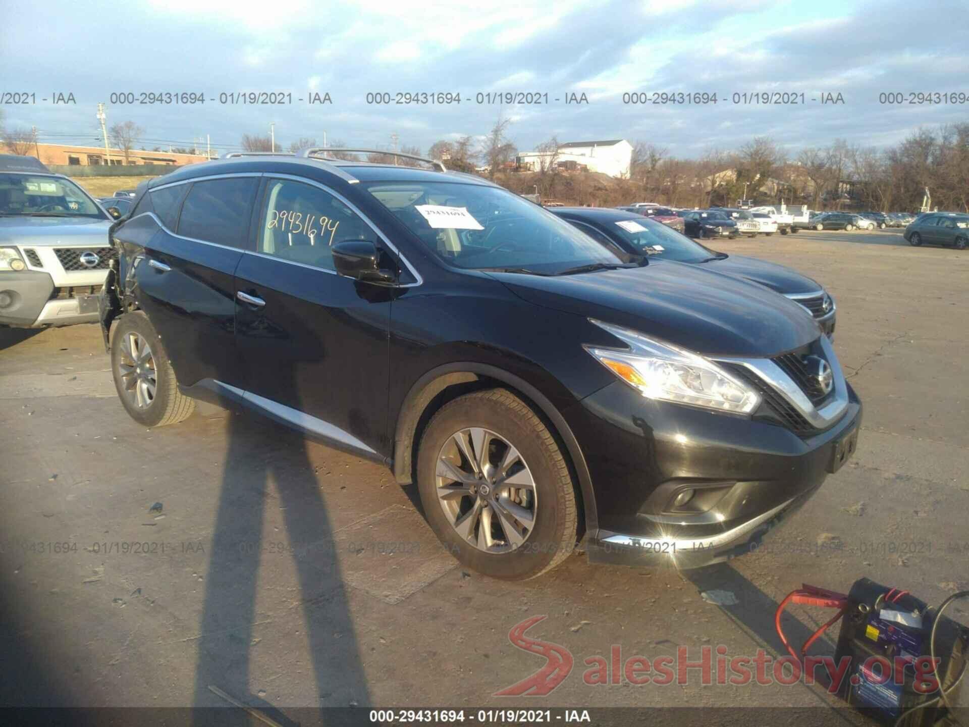 5N1AZ2MH9HN101988 2017 NISSAN MURANO