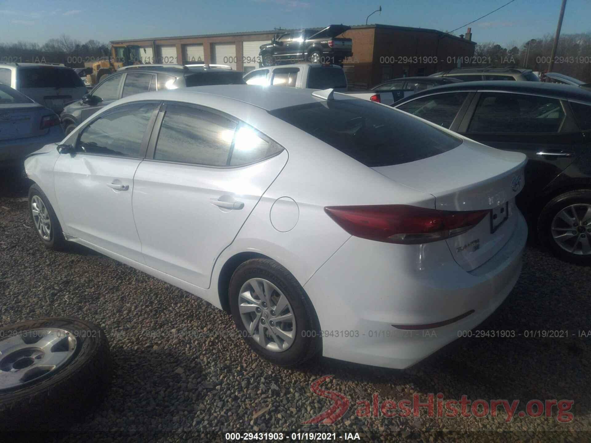 5NPD74LF0HH035365 2017 HYUNDAI ELANTRA