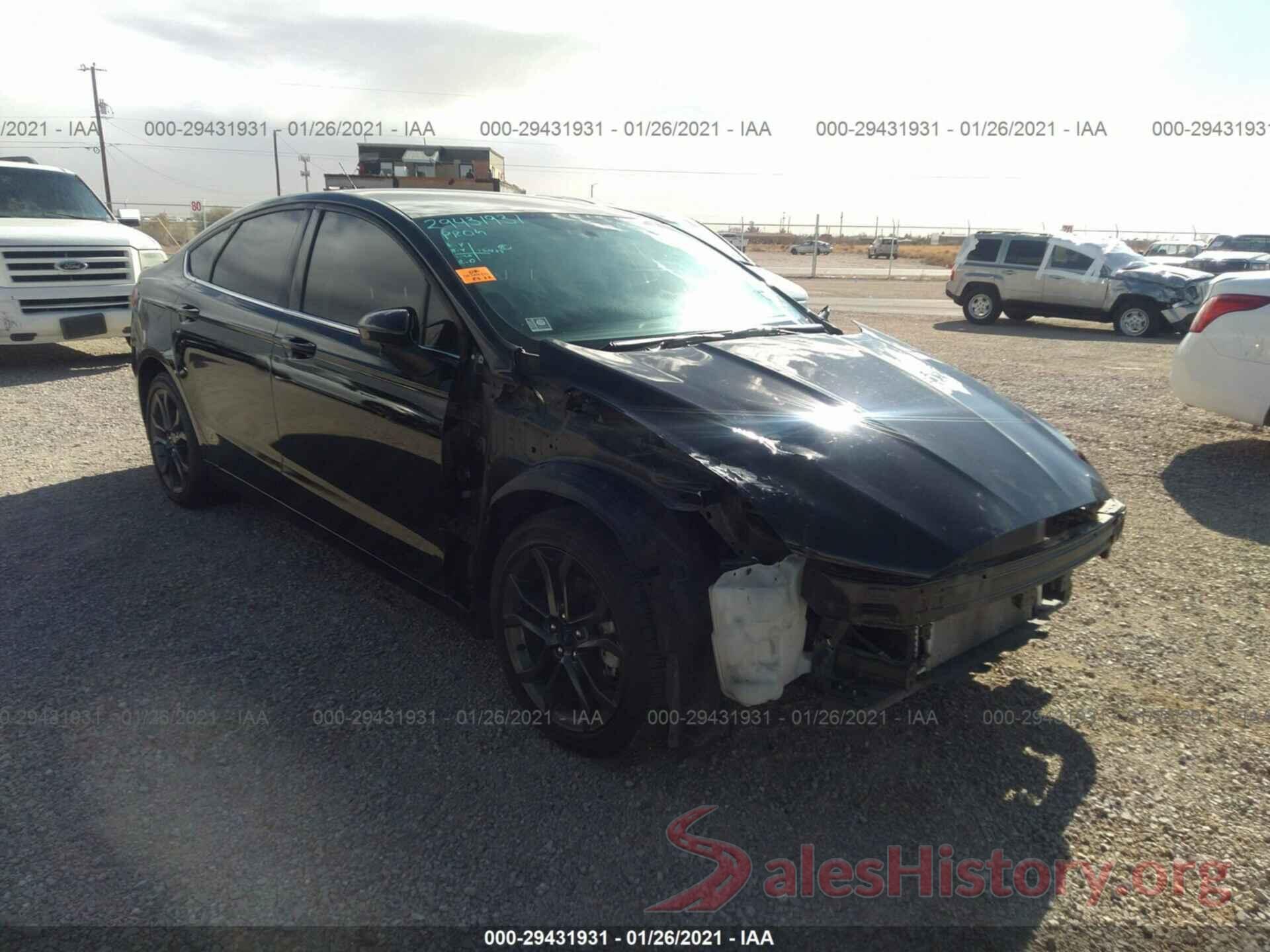 3FA6P0G7XJR276993 2018 FORD FUSION