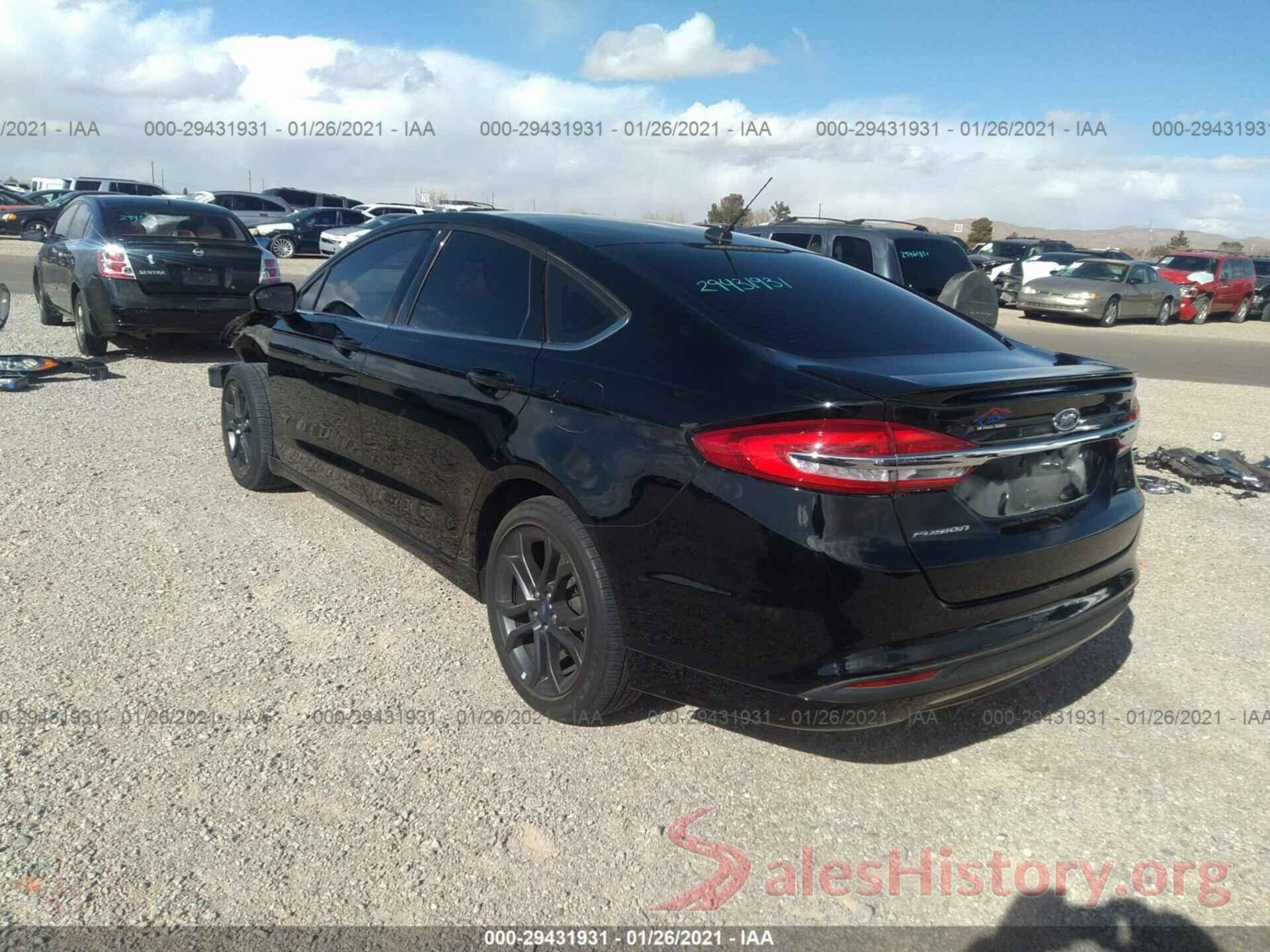 3FA6P0G7XJR276993 2018 FORD FUSION