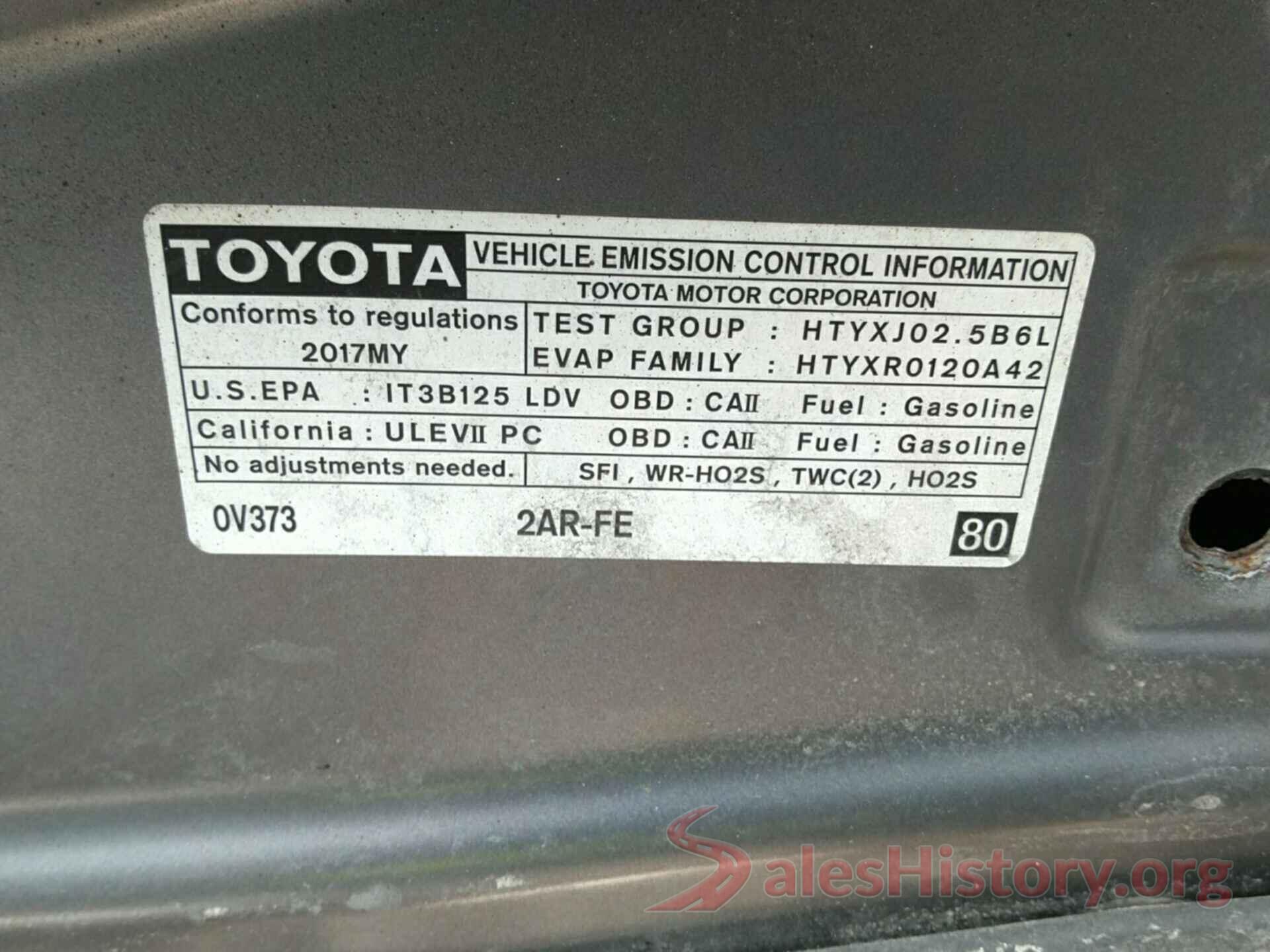 4T1BF1FK6HU330103 2017 TOYOTA CAMRY