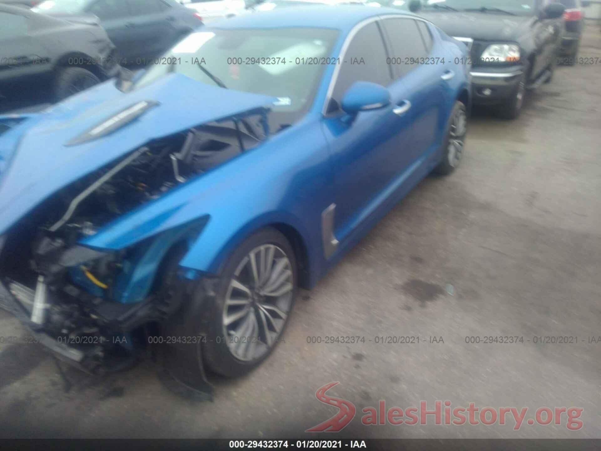 KNAE15LA5K6047770 2019 KIA STINGER