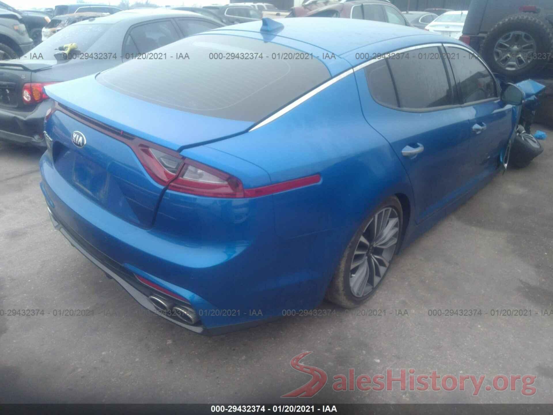 KNAE15LA5K6047770 2019 KIA STINGER