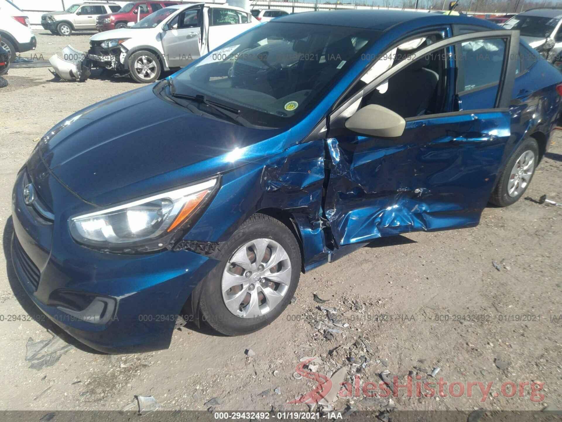 KMHCT4AE9GU955514 2016 HYUNDAI ACCENT