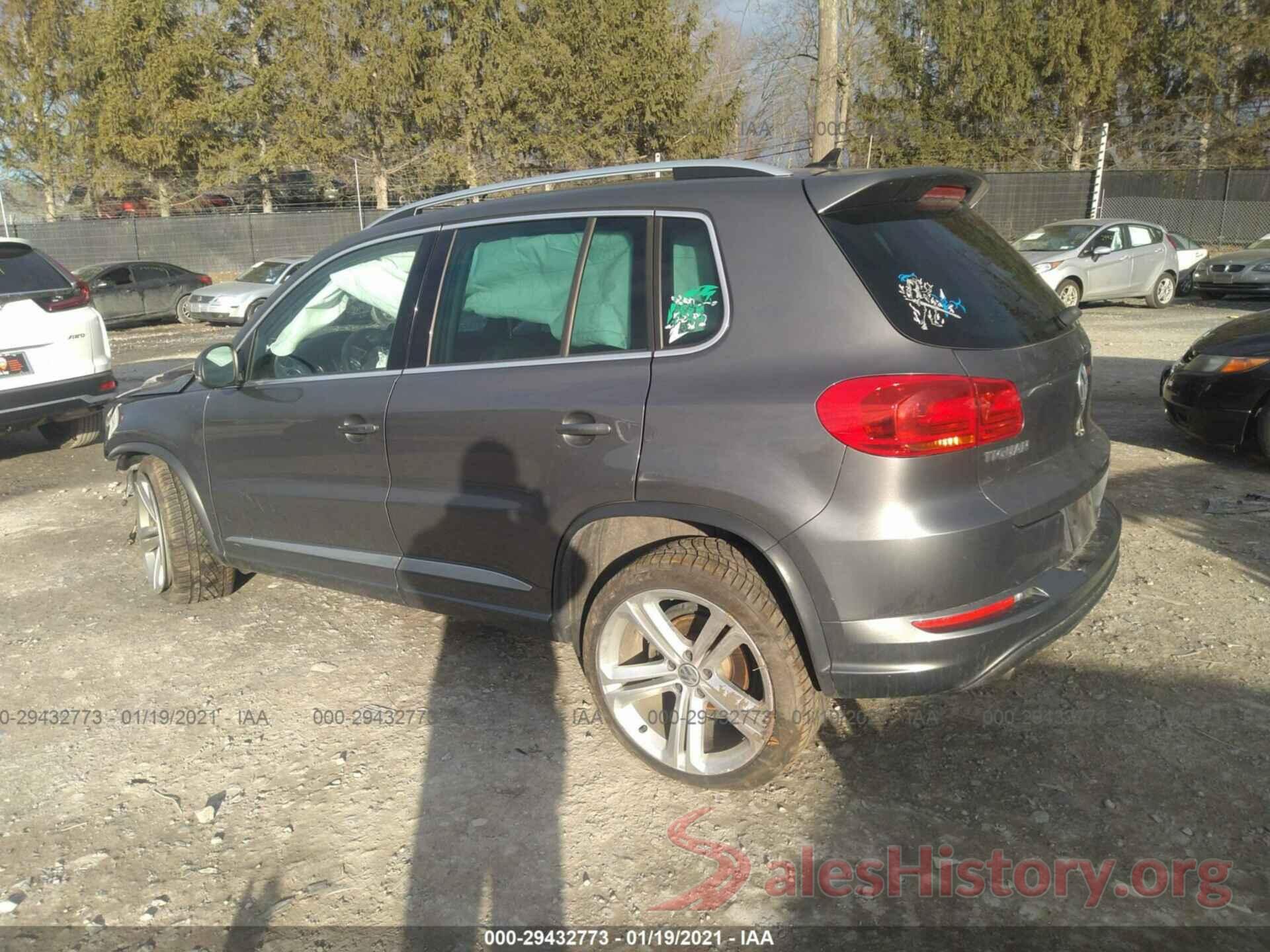 WVGBV7AXXGW070722 2016 VOLKSWAGEN TIGUAN