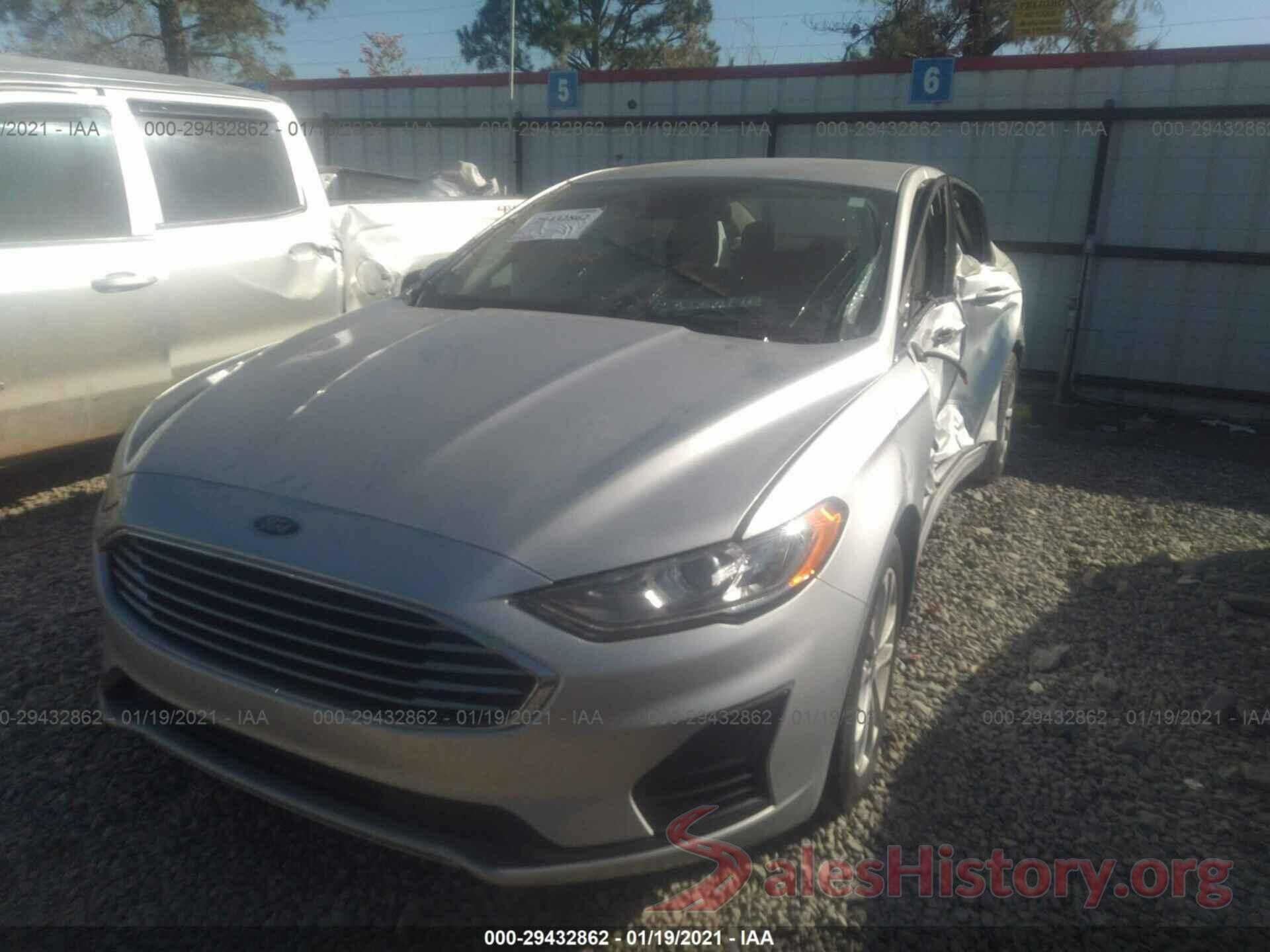 3FA6P0LU9KR255632 2019 FORD FUSION HYBRID