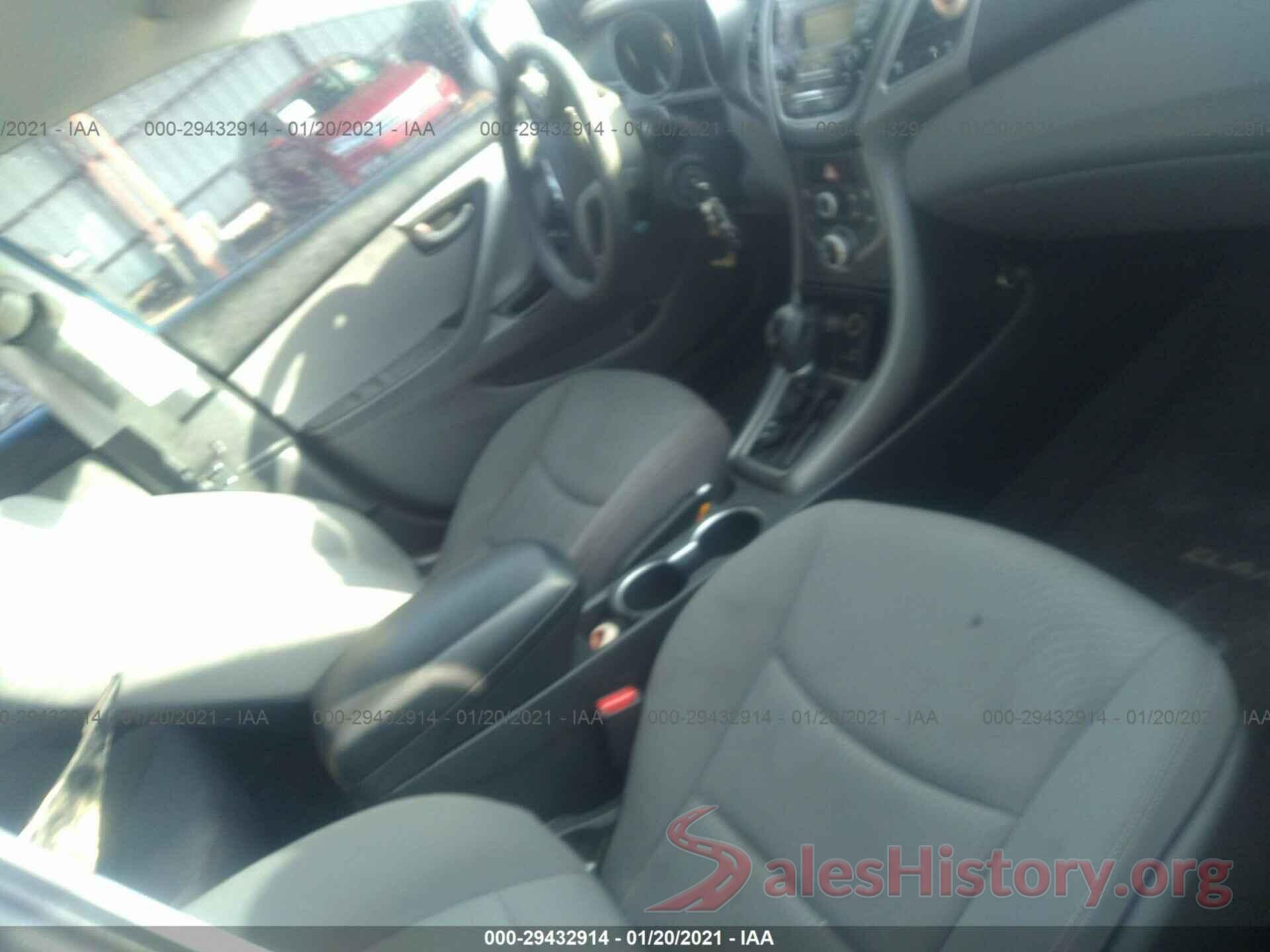 KMHDH4AE3GU501135 2016 HYUNDAI ELANTRA