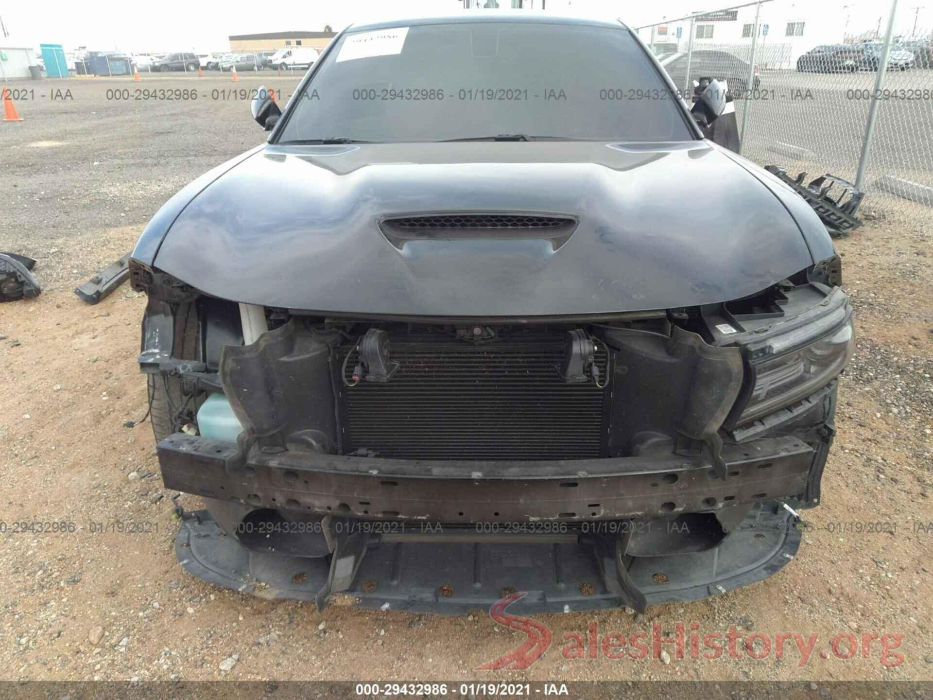 2C3CDXHG6KH593118 2019 DODGE CHARGER