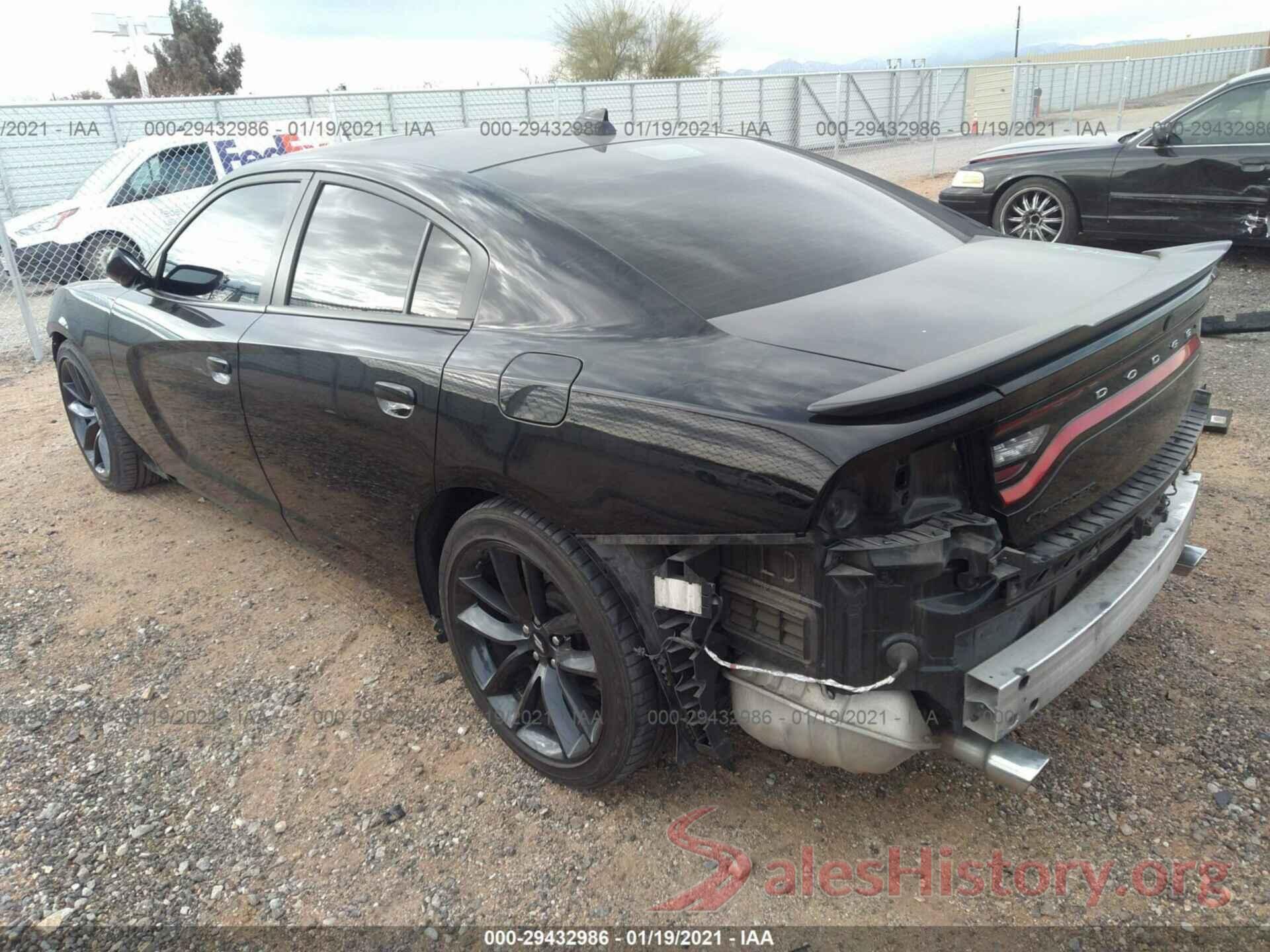 2C3CDXHG6KH593118 2019 DODGE CHARGER