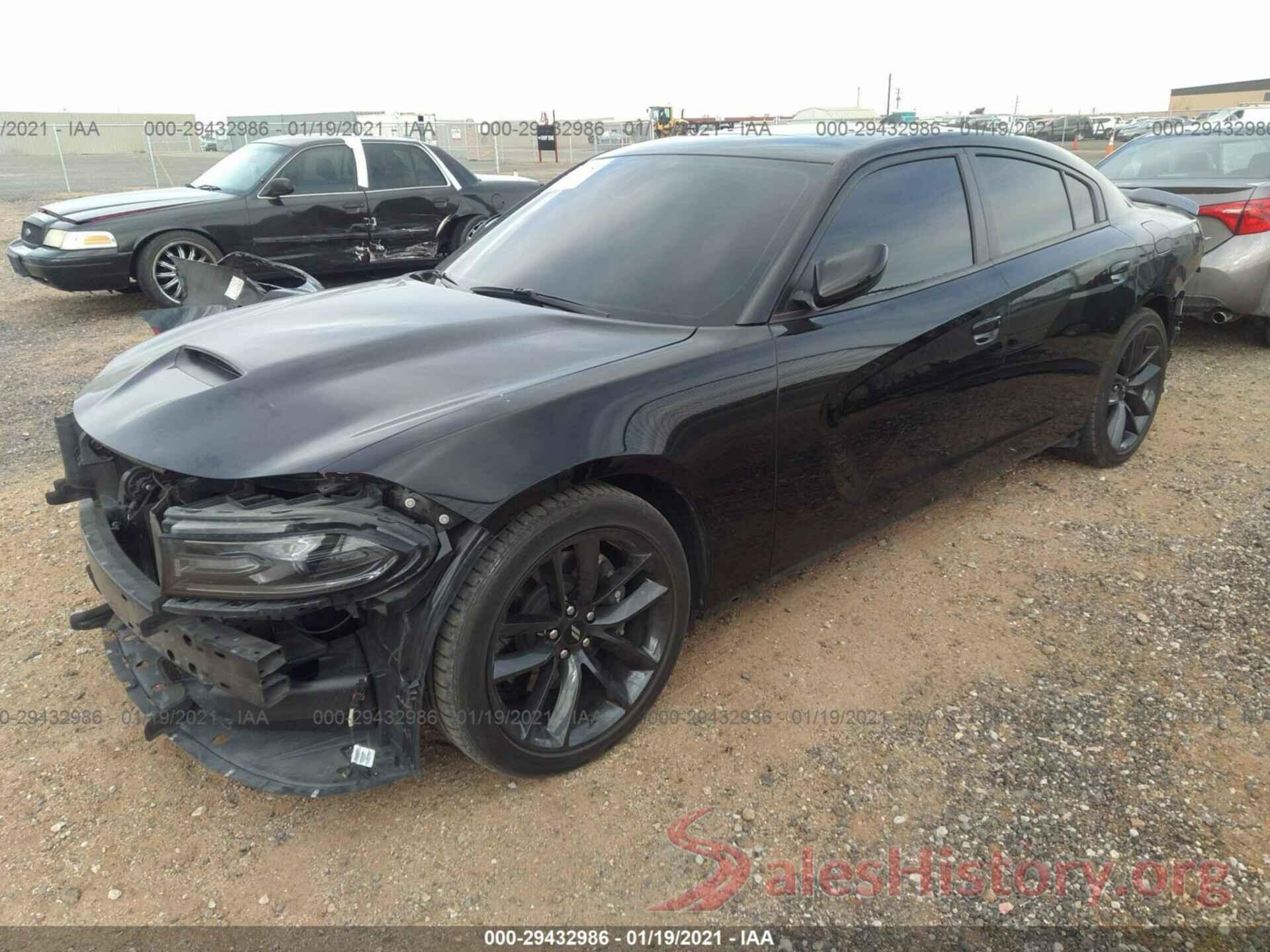 2C3CDXHG6KH593118 2019 DODGE CHARGER