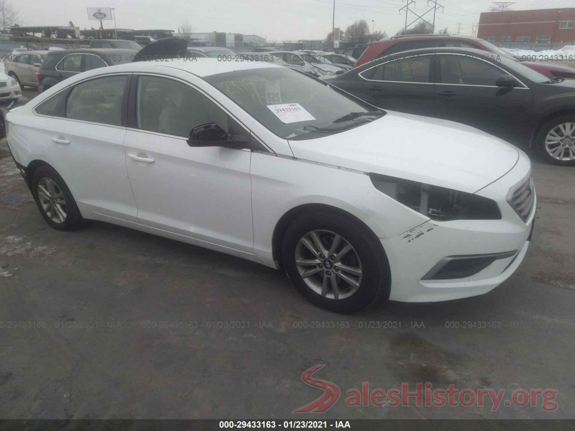 5NPE24AF6HH460501 2017 HYUNDAI SONATA