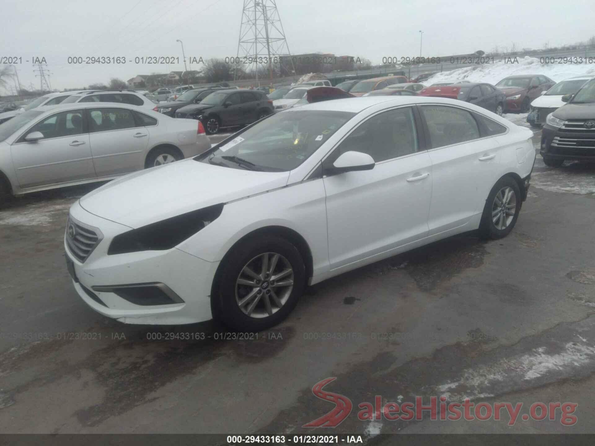 5NPE24AF6HH460501 2017 HYUNDAI SONATA