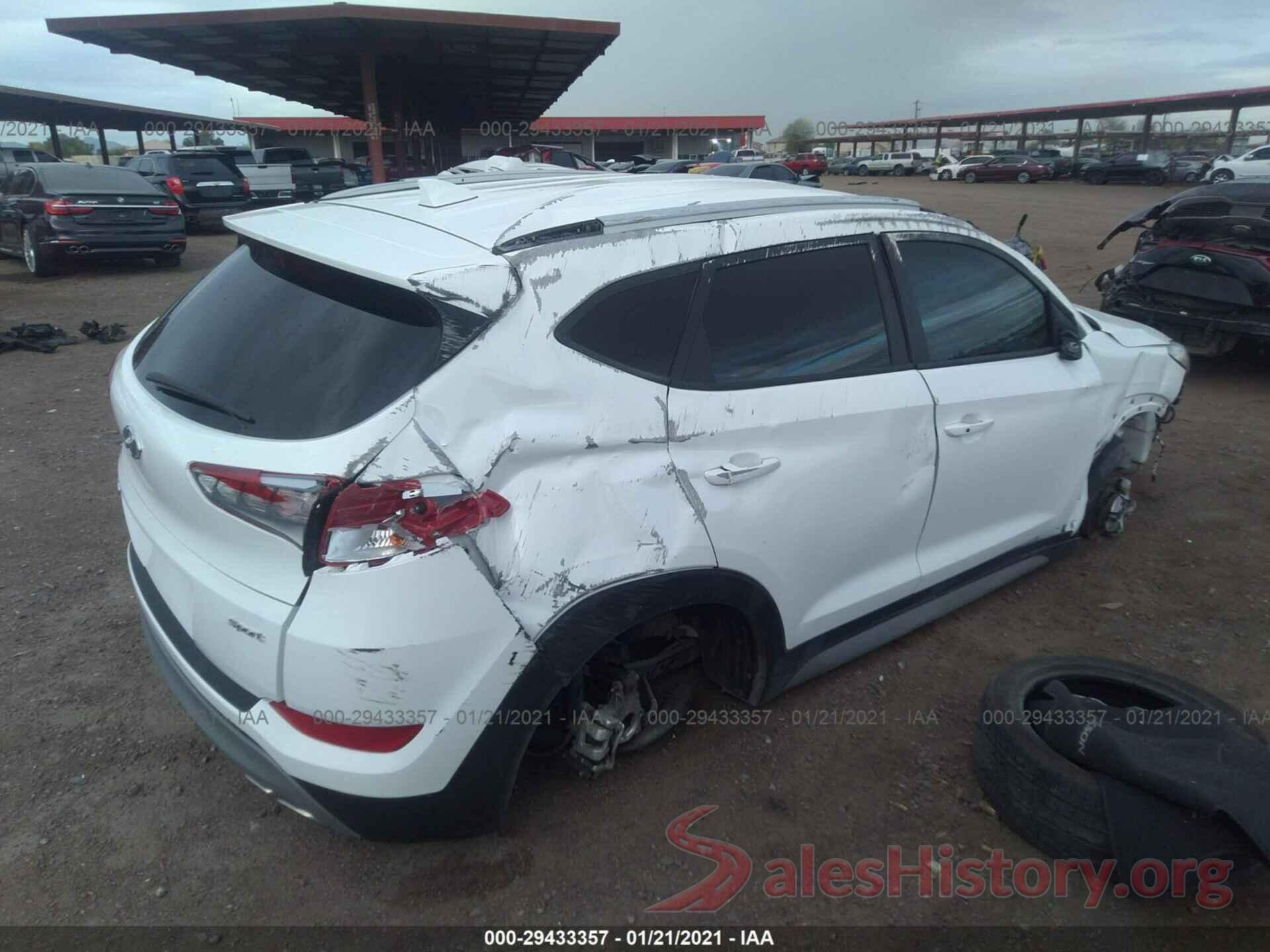 KM8J33ALXJU802180 2018 HYUNDAI TUCSON