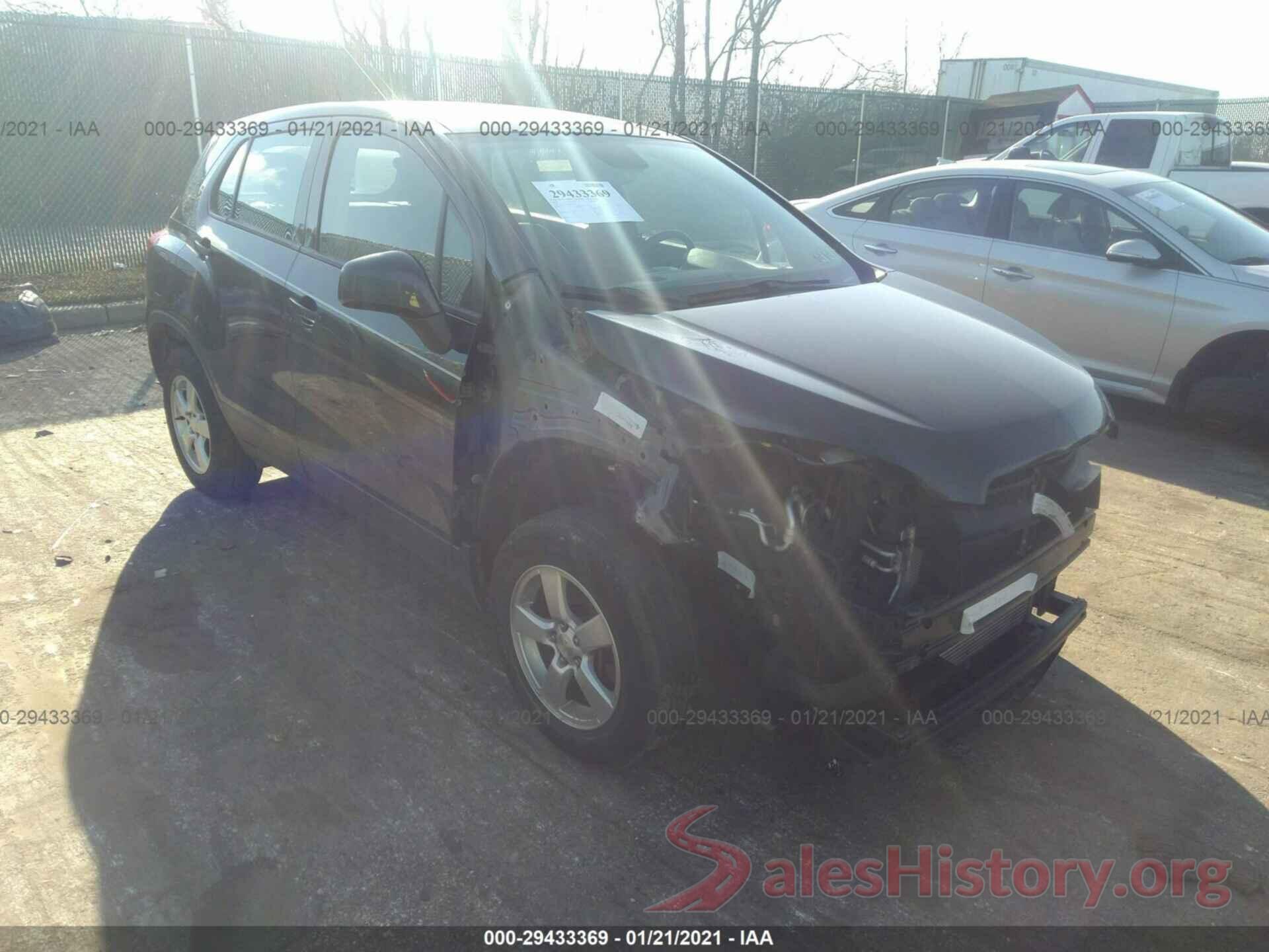 KL7CJNSB9GB636207 2016 CHEVROLET TRAX