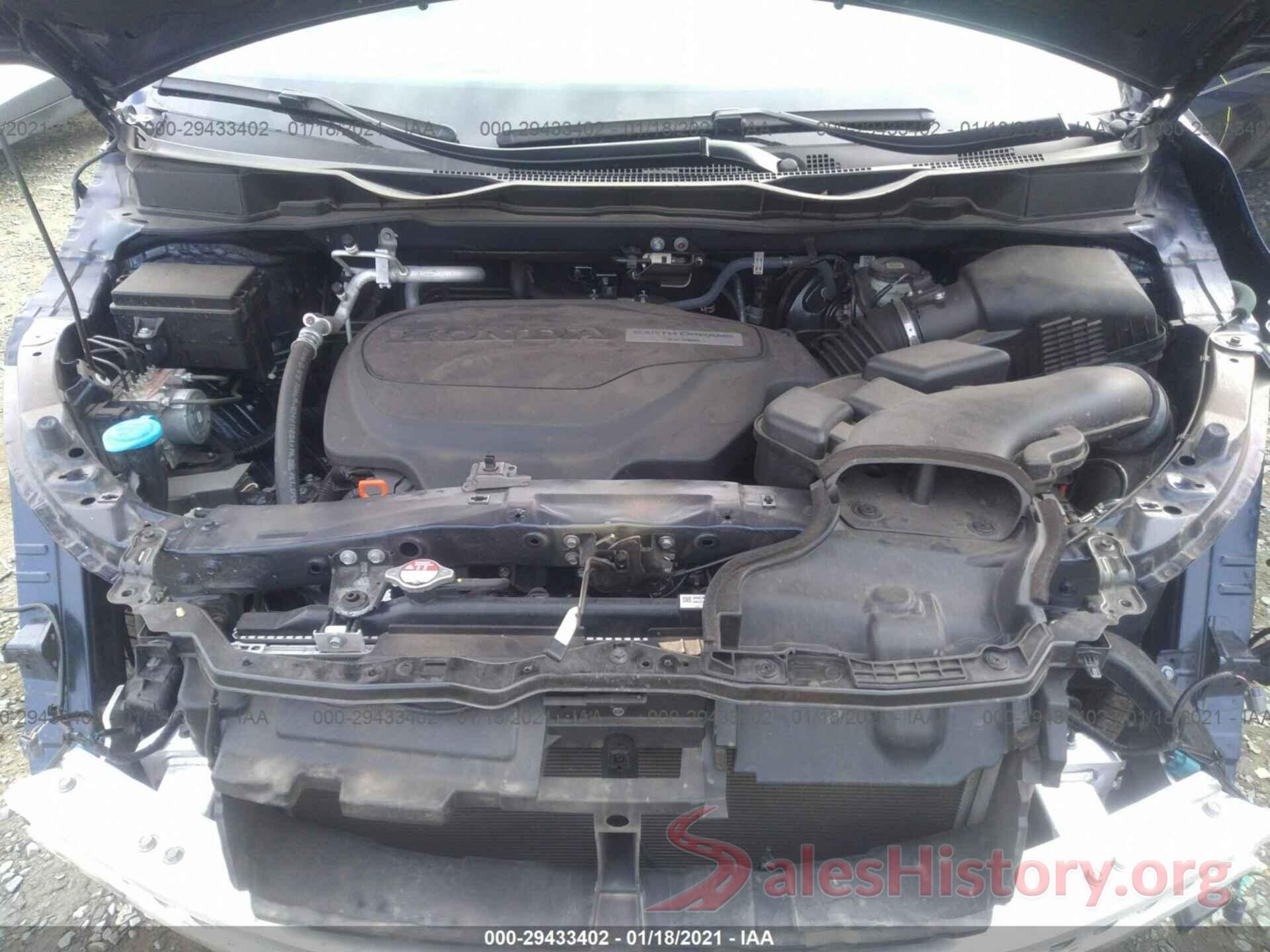 5FNRL6H72KB012125 2019 HONDA ODYSSEY