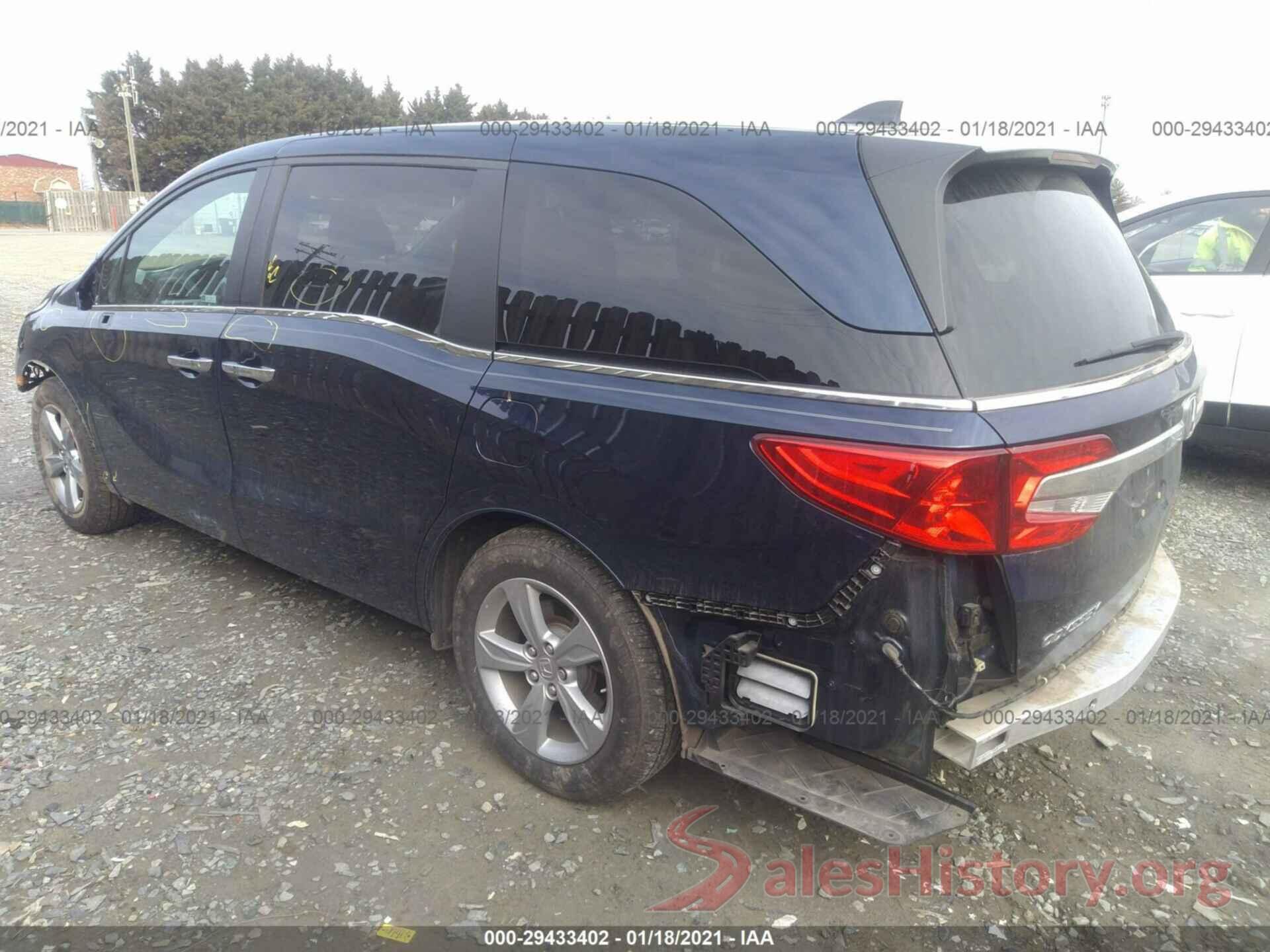 5FNRL6H72KB012125 2019 HONDA ODYSSEY