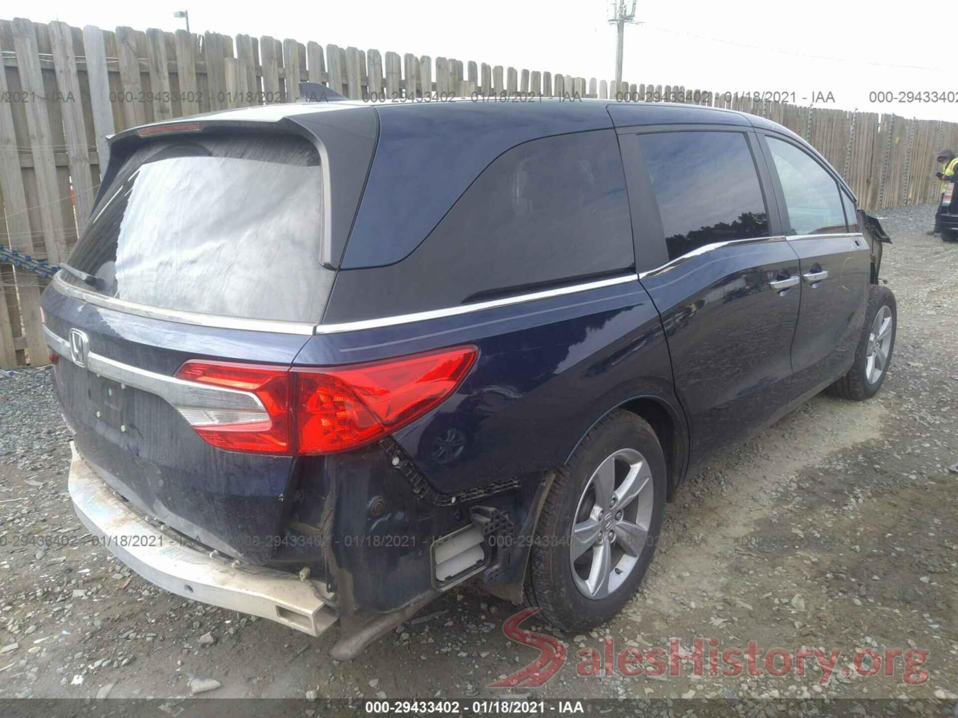 5FNRL6H72KB012125 2019 HONDA ODYSSEY