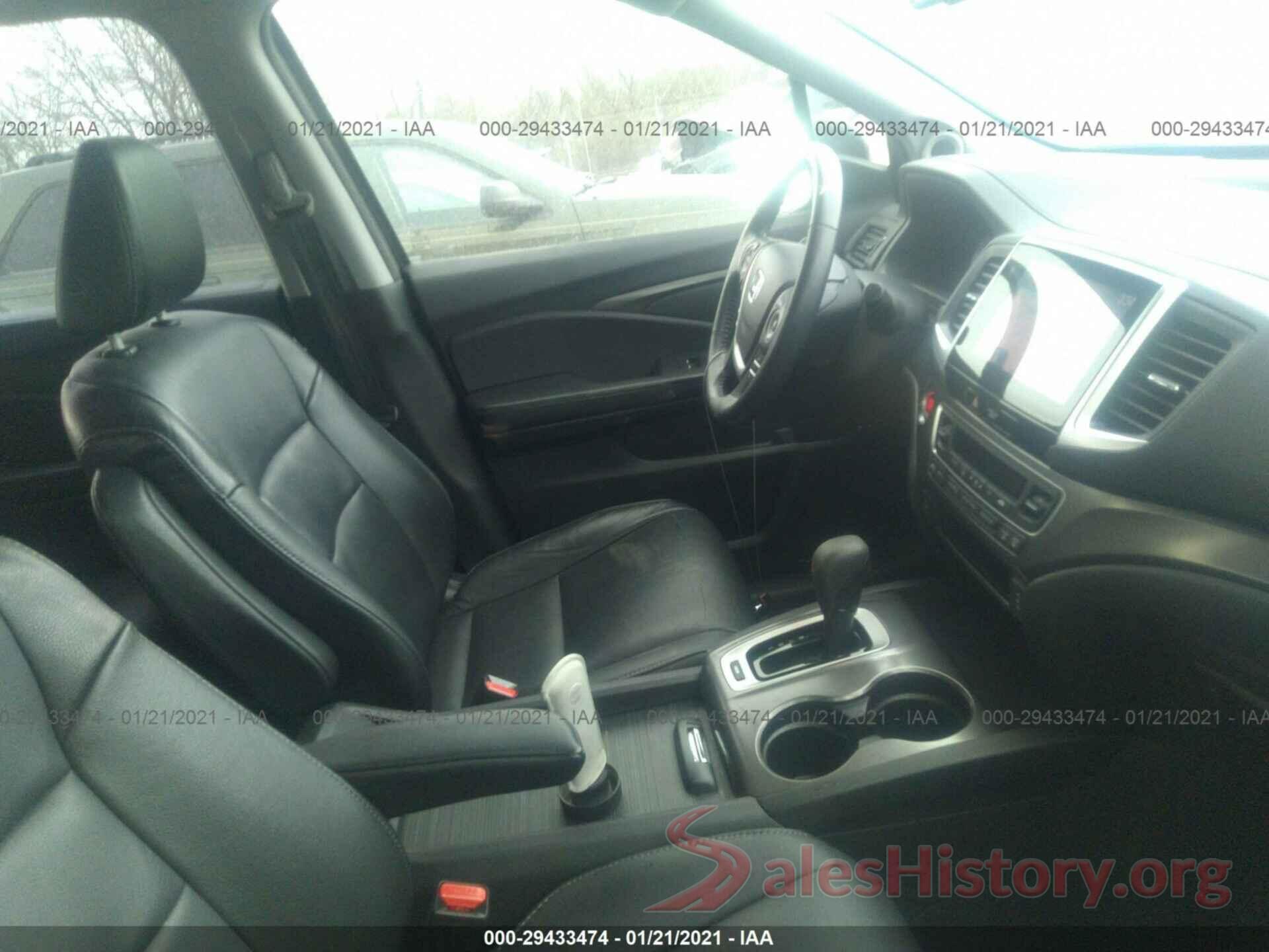 5FNYF5H77HB010005 2017 HONDA PILOT