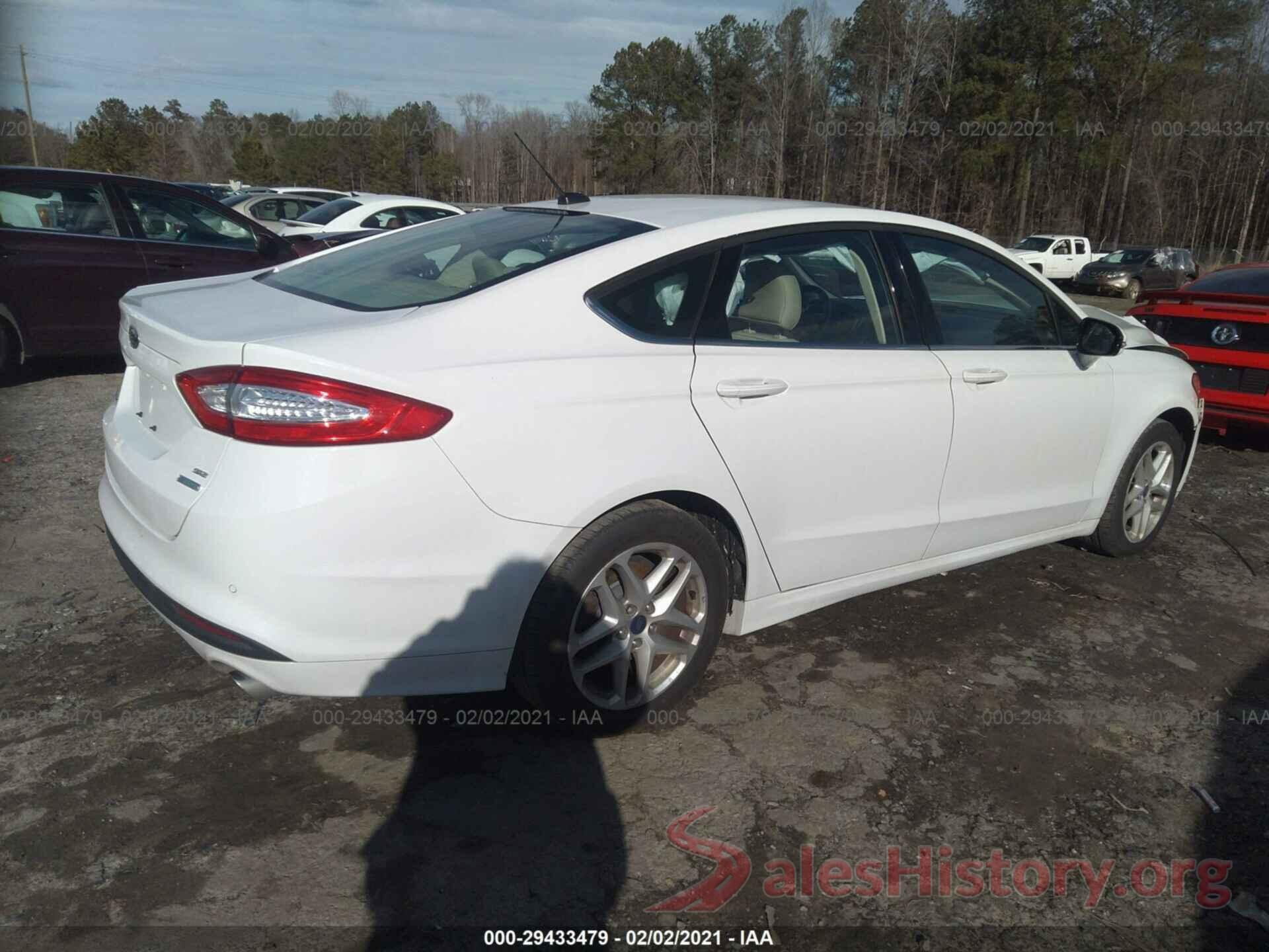 3FA6P0HD1GR233964 2016 FORD FUSION