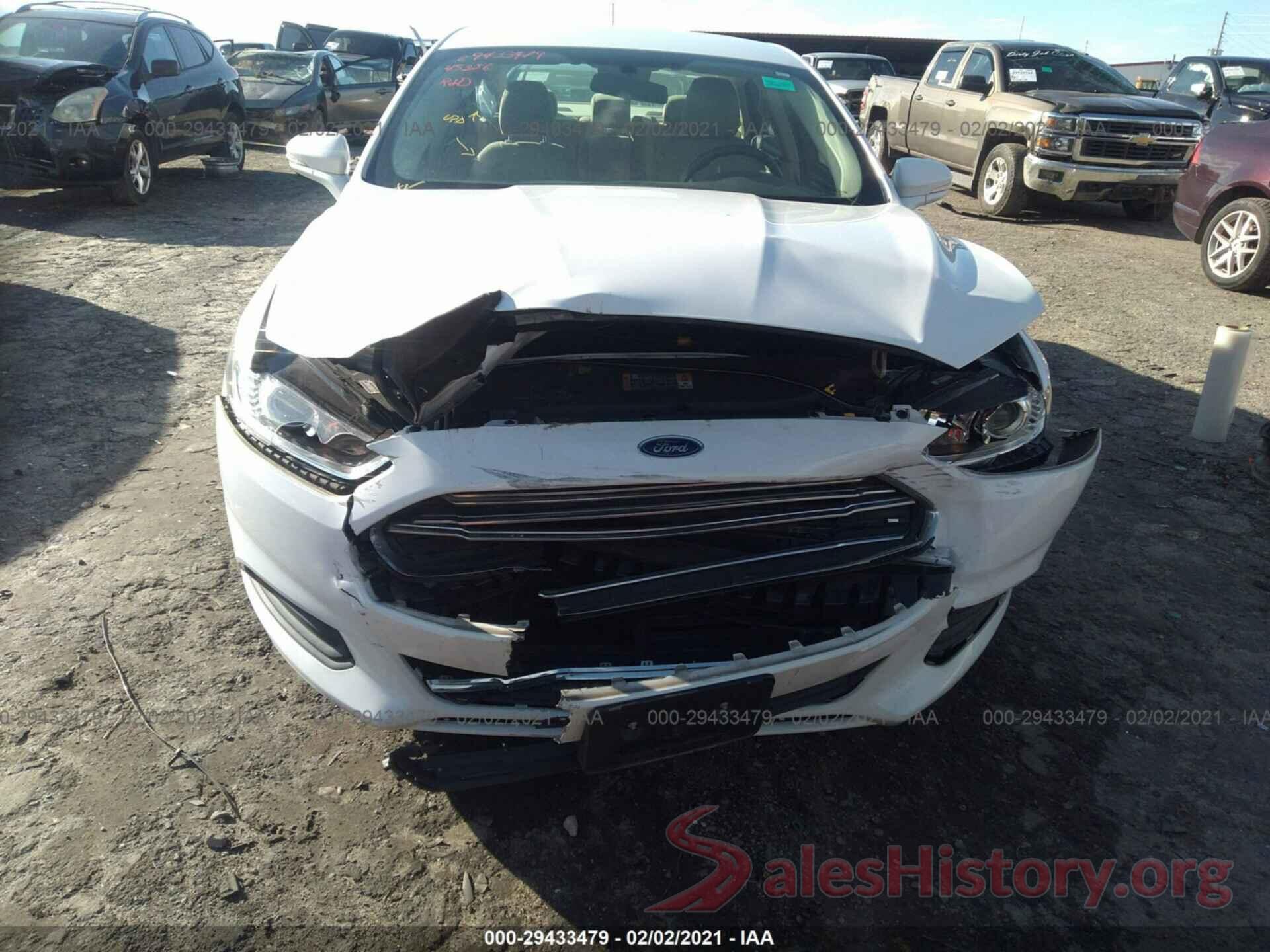 3FA6P0HD1GR233964 2016 FORD FUSION