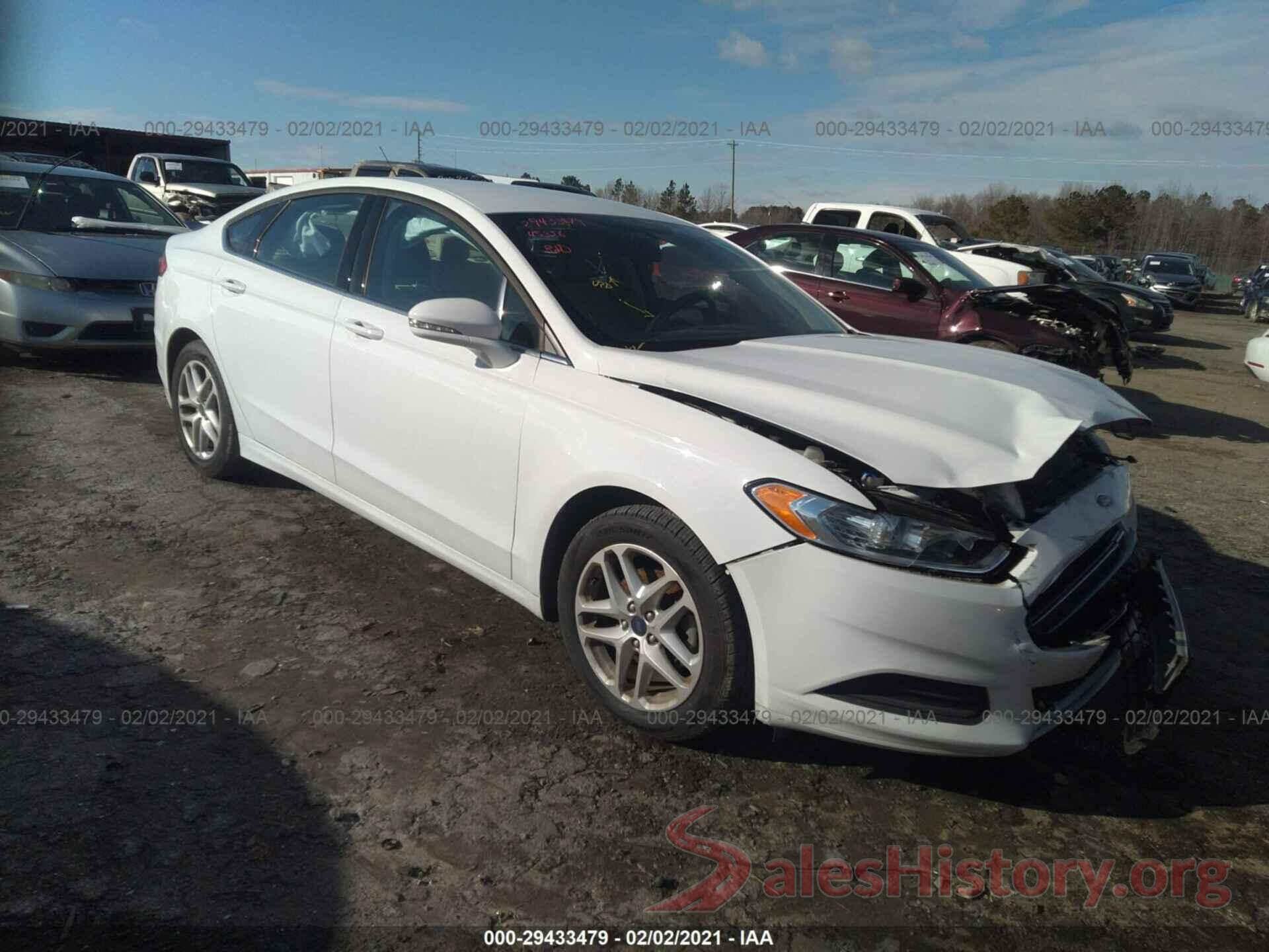 3FA6P0HD1GR233964 2016 FORD FUSION