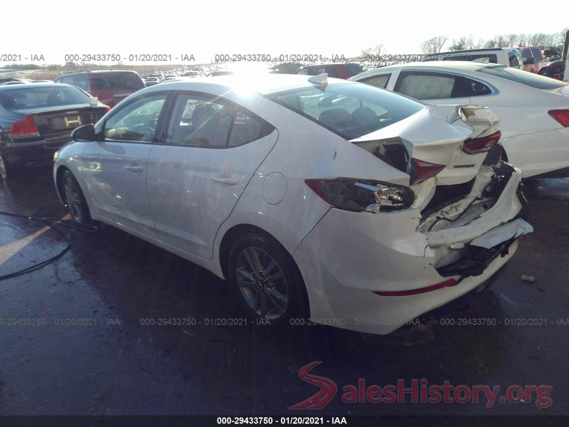 5NPD84LFXJH274005 2018 HYUNDAI ELANTRA