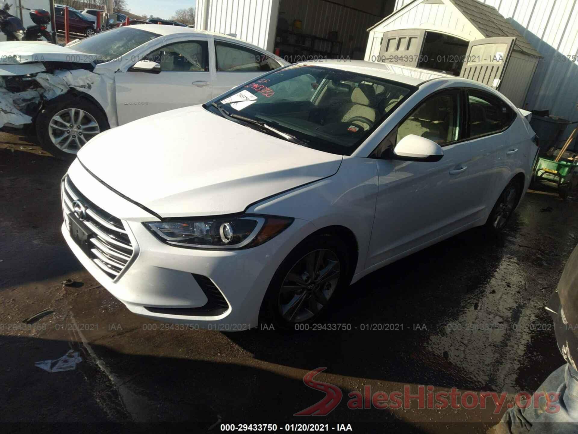 5NPD84LFXJH274005 2018 HYUNDAI ELANTRA