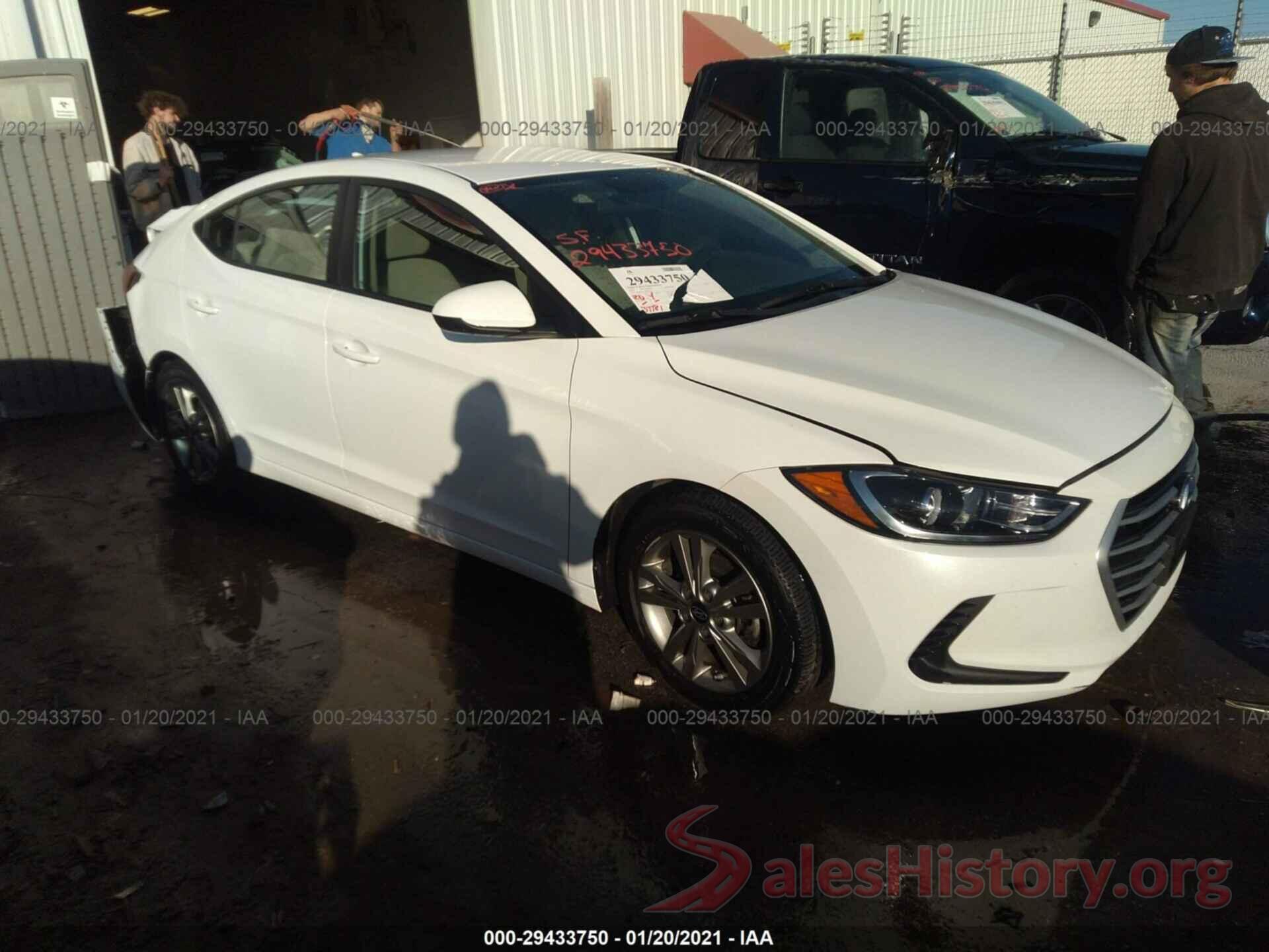 5NPD84LFXJH274005 2018 HYUNDAI ELANTRA