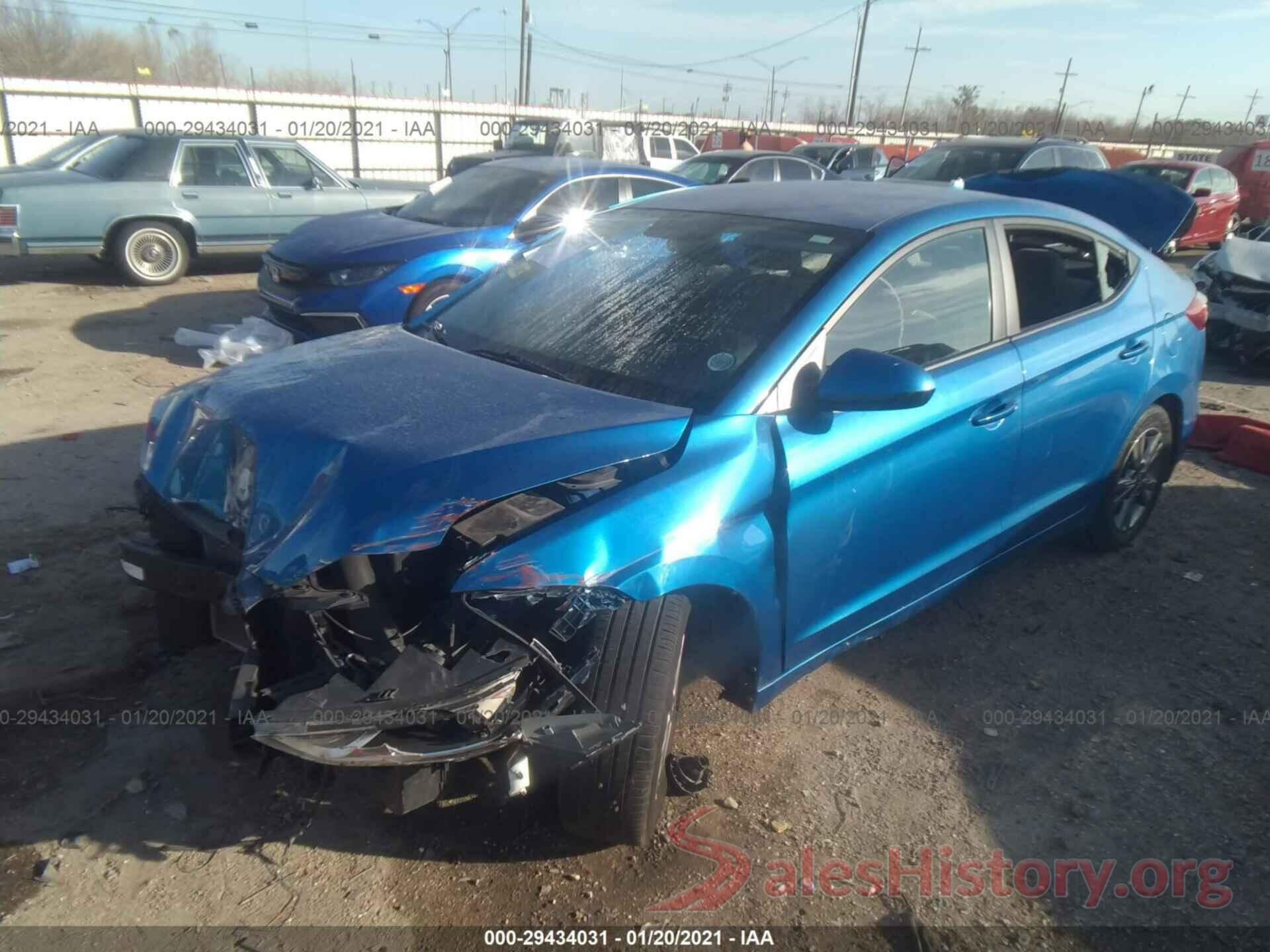 5NPD84LF3JH397094 2018 HYUNDAI ELANTRA